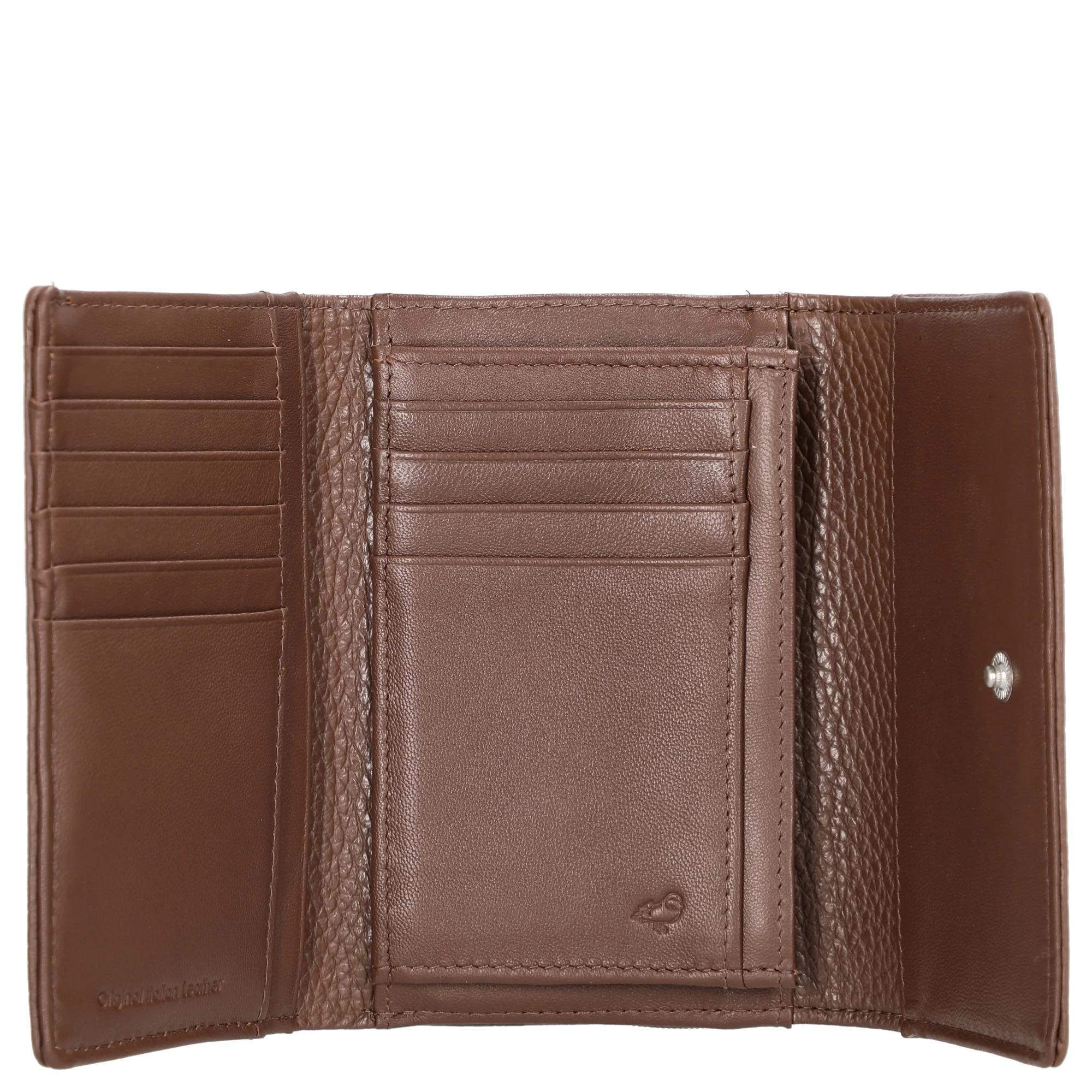 Mandarina Duck Mellow Leather - Geldbörse 10cc 13.5 cm (milk chocolate) - Image 2