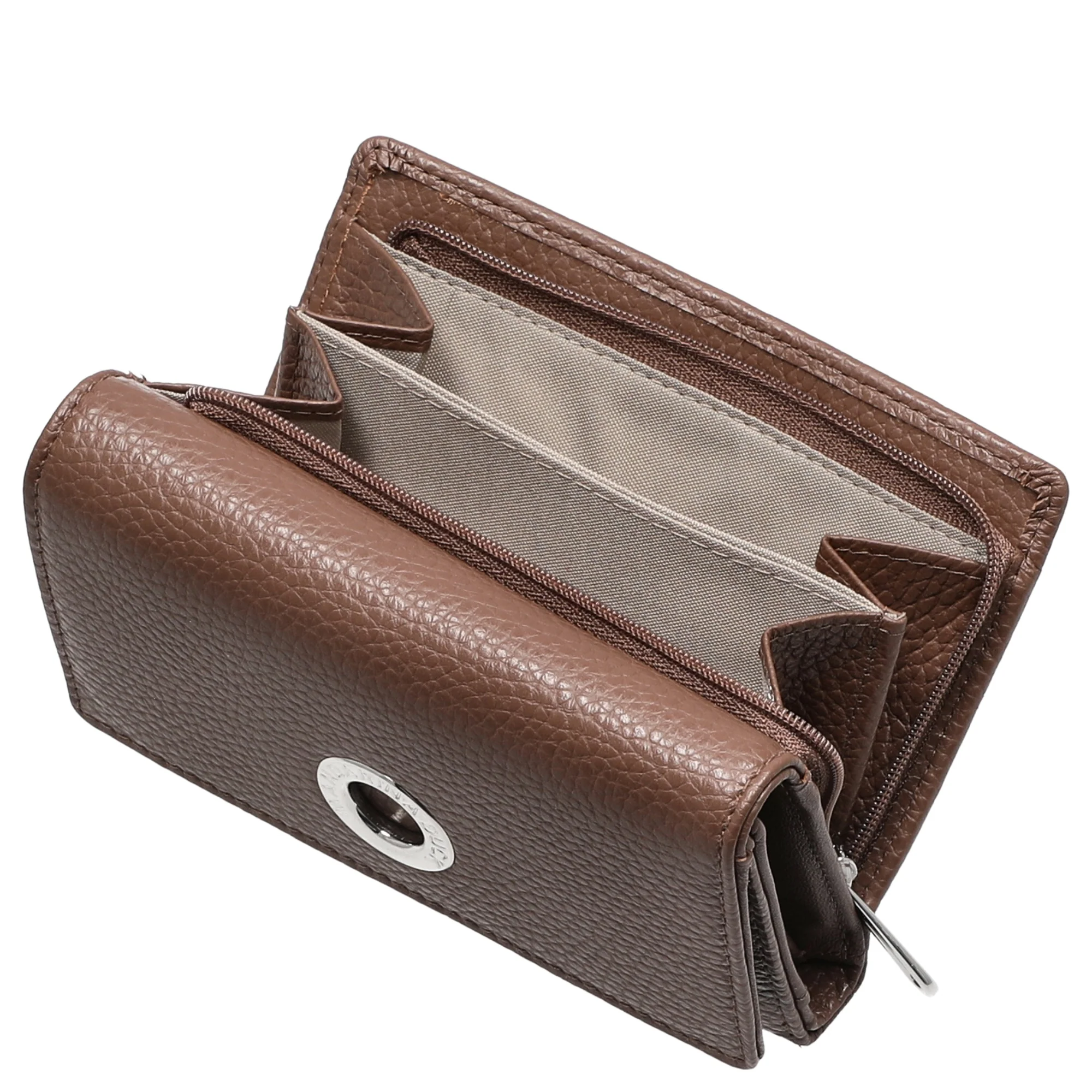 Mandarina Duck Mellow Leather - Geldbörse 10cc 13.5 cm (milk chocolate) - Image 5
