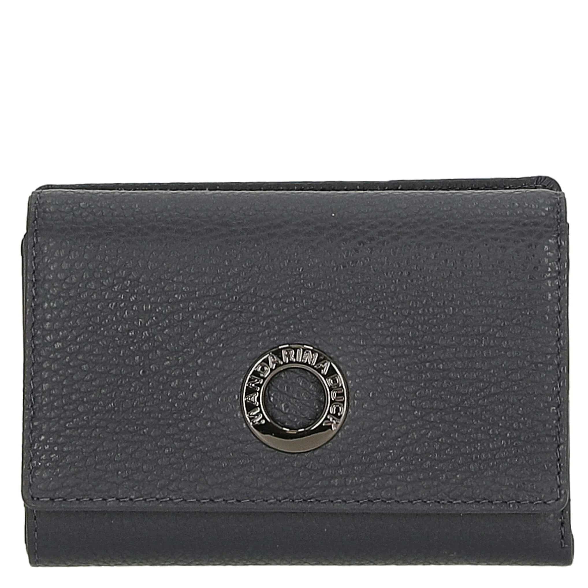 Mandarina Duck Mellow Leather - Geldbörse 10cc 14 cm (dress blue)