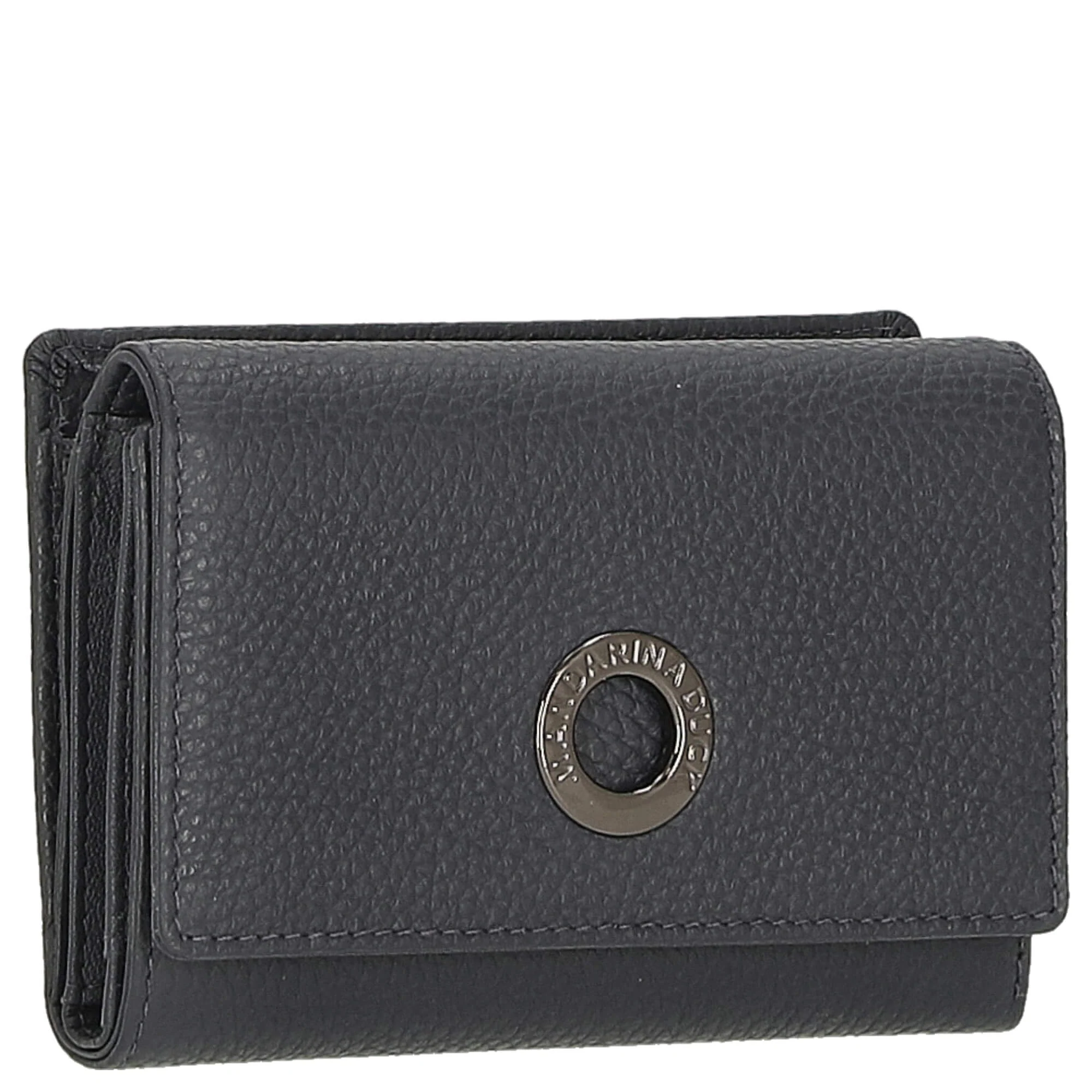 Mandarina Duck Mellow Leather - Geldbörse 10cc 14 cm (dress blue) - Image 3