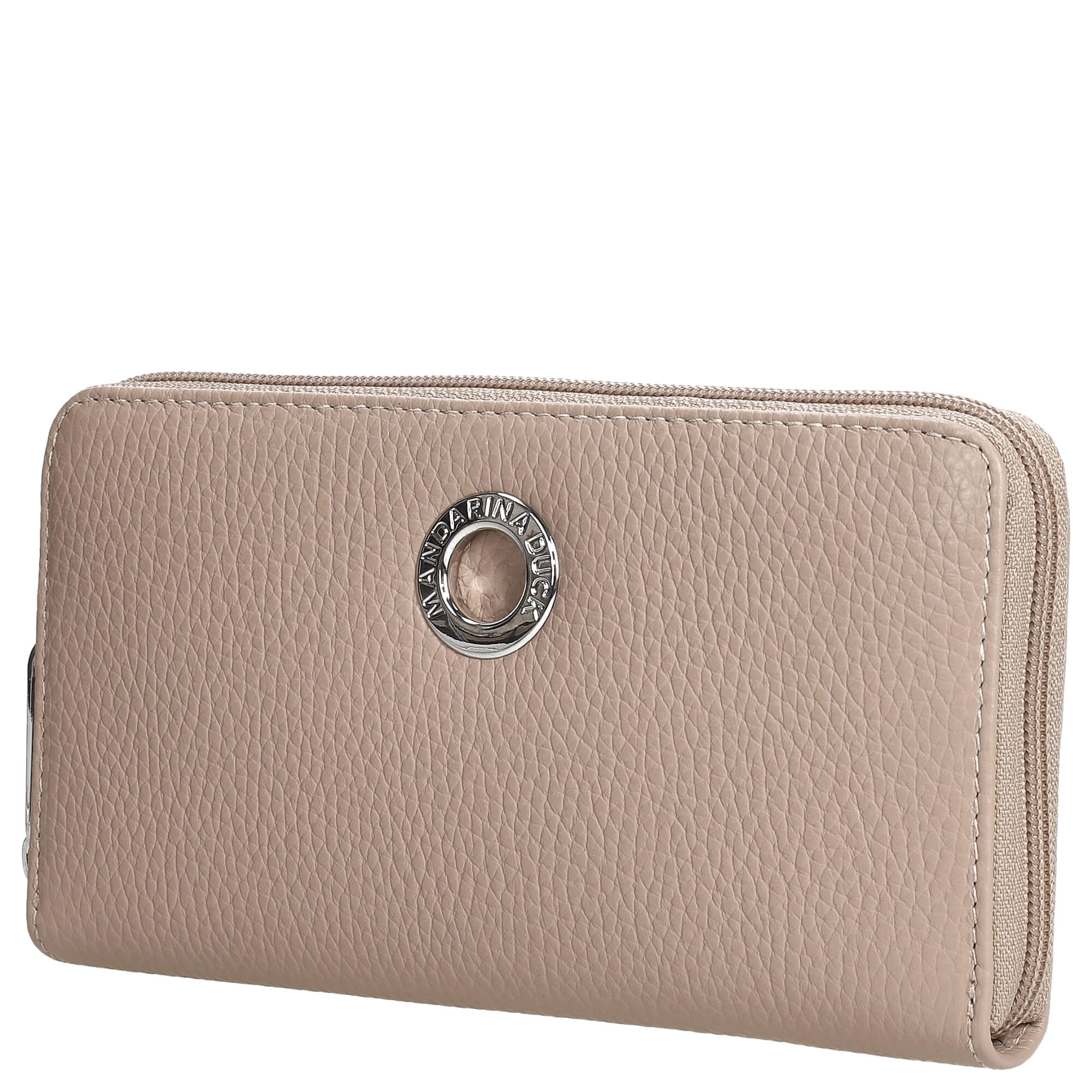 Mandarina Duck Mellow Leather - Geldbörse 12cc 19 cm (warm taupe) - Image 3