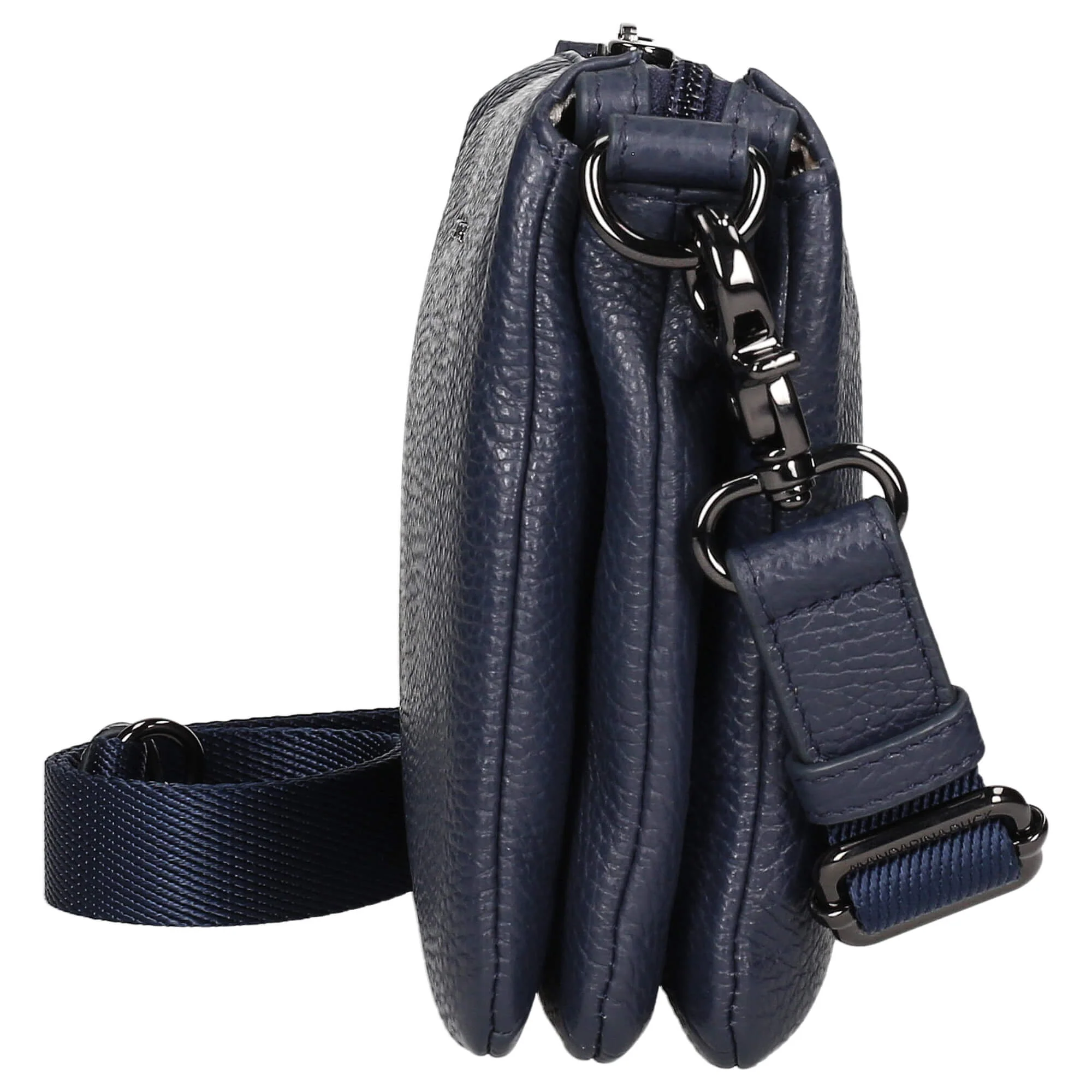 Mandarina Duck Mellow Leather Pochette - Abendtasche 23 cm (dress blue) - Image 3