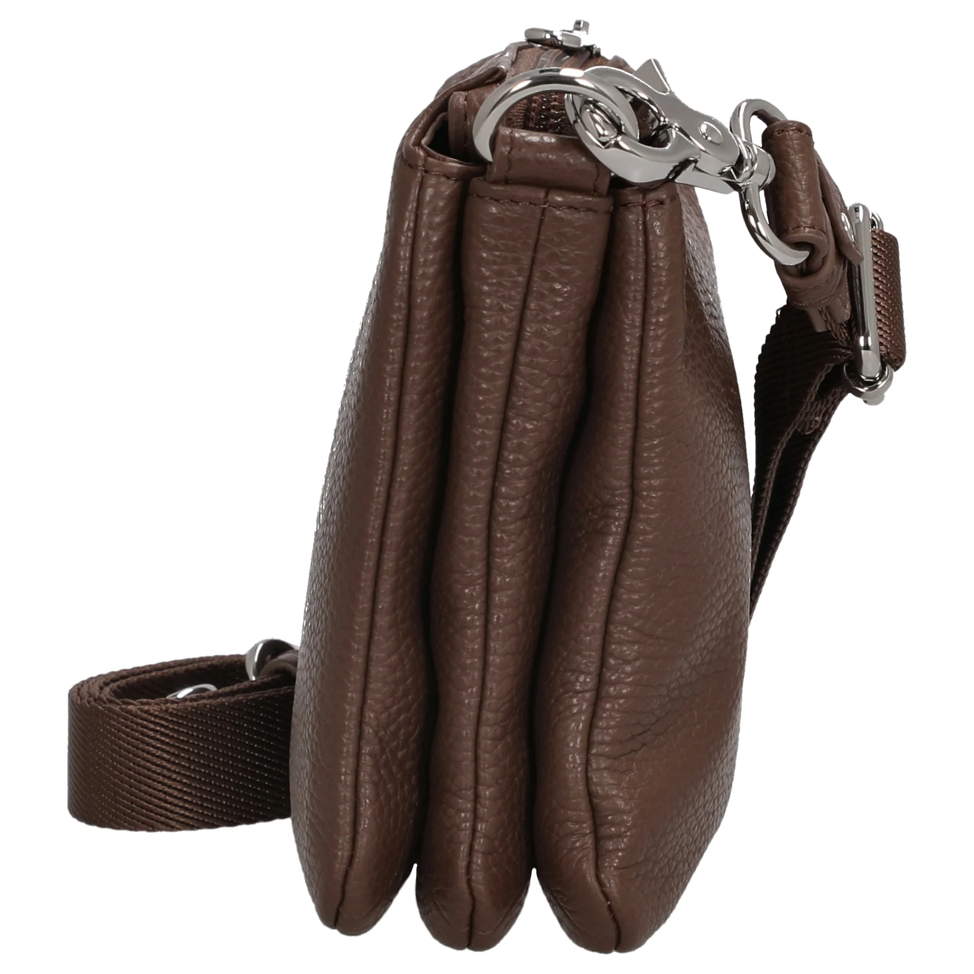 Mandarina Duck Mellow Leather Pochette - Abendtasche 23 cm (milk chocolate) - Image 3