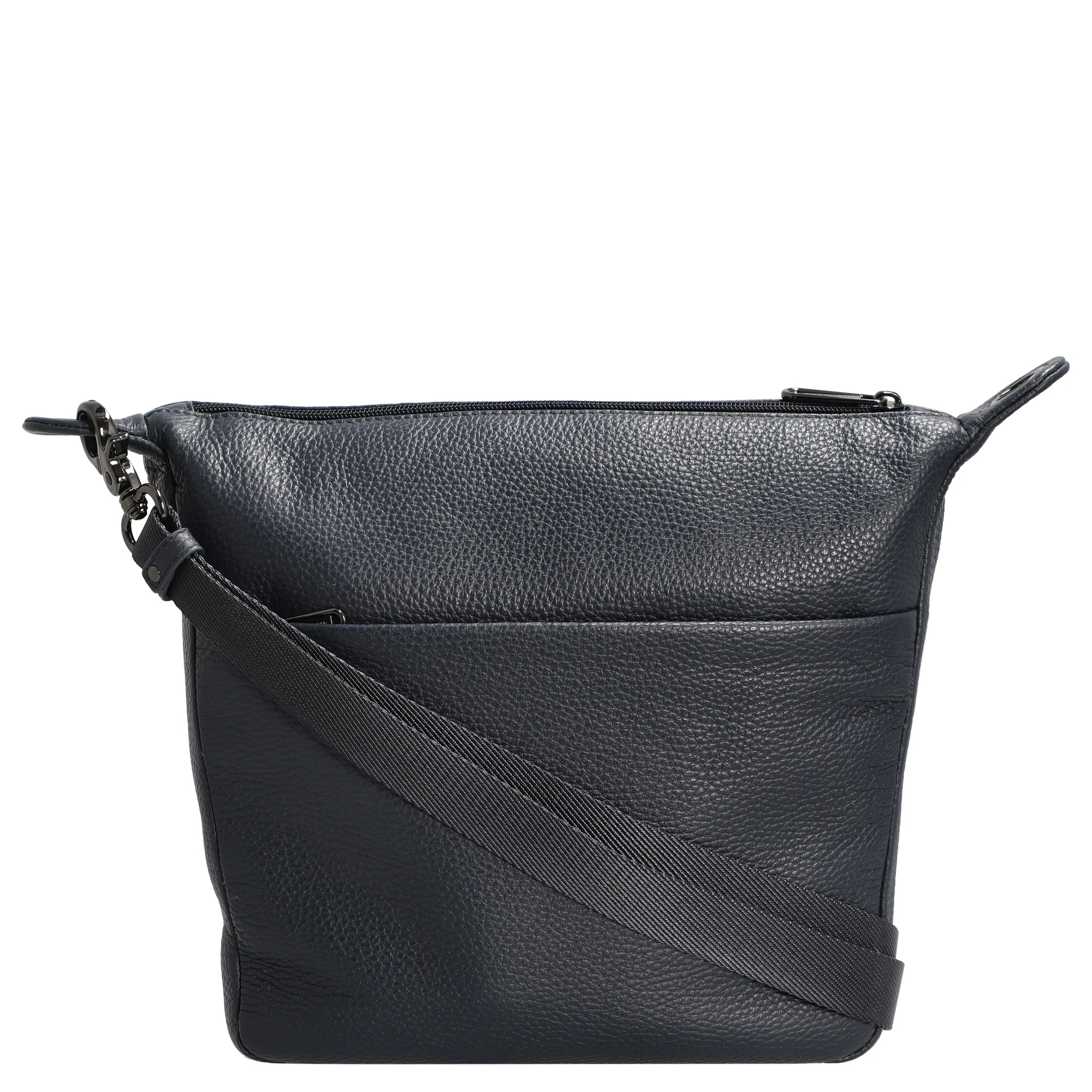 Mandarina Duck Mellow Leather - Schultertasche 28 cm (dress blue) - Image 4