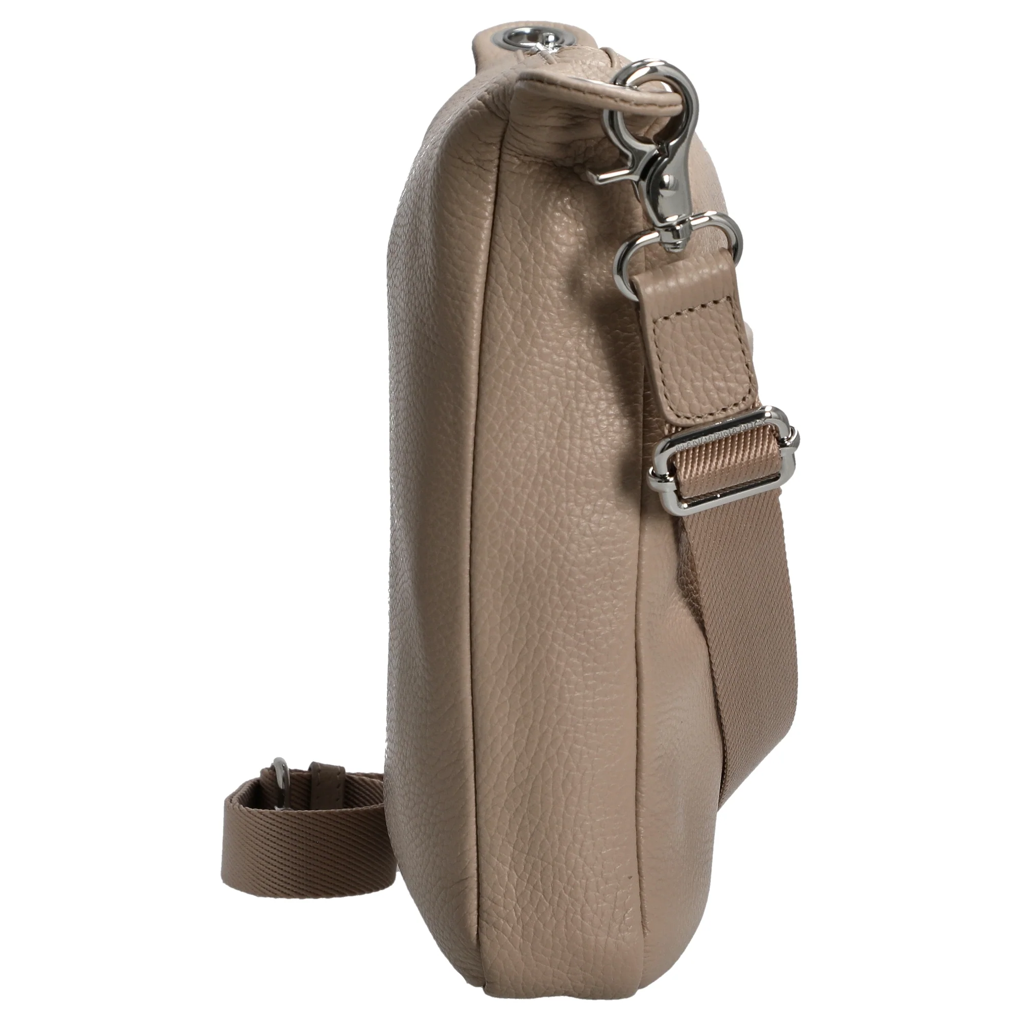 Mandarina Duck Mellow Leather - Schultertasche 28 cm (warm taupe) - Image 3