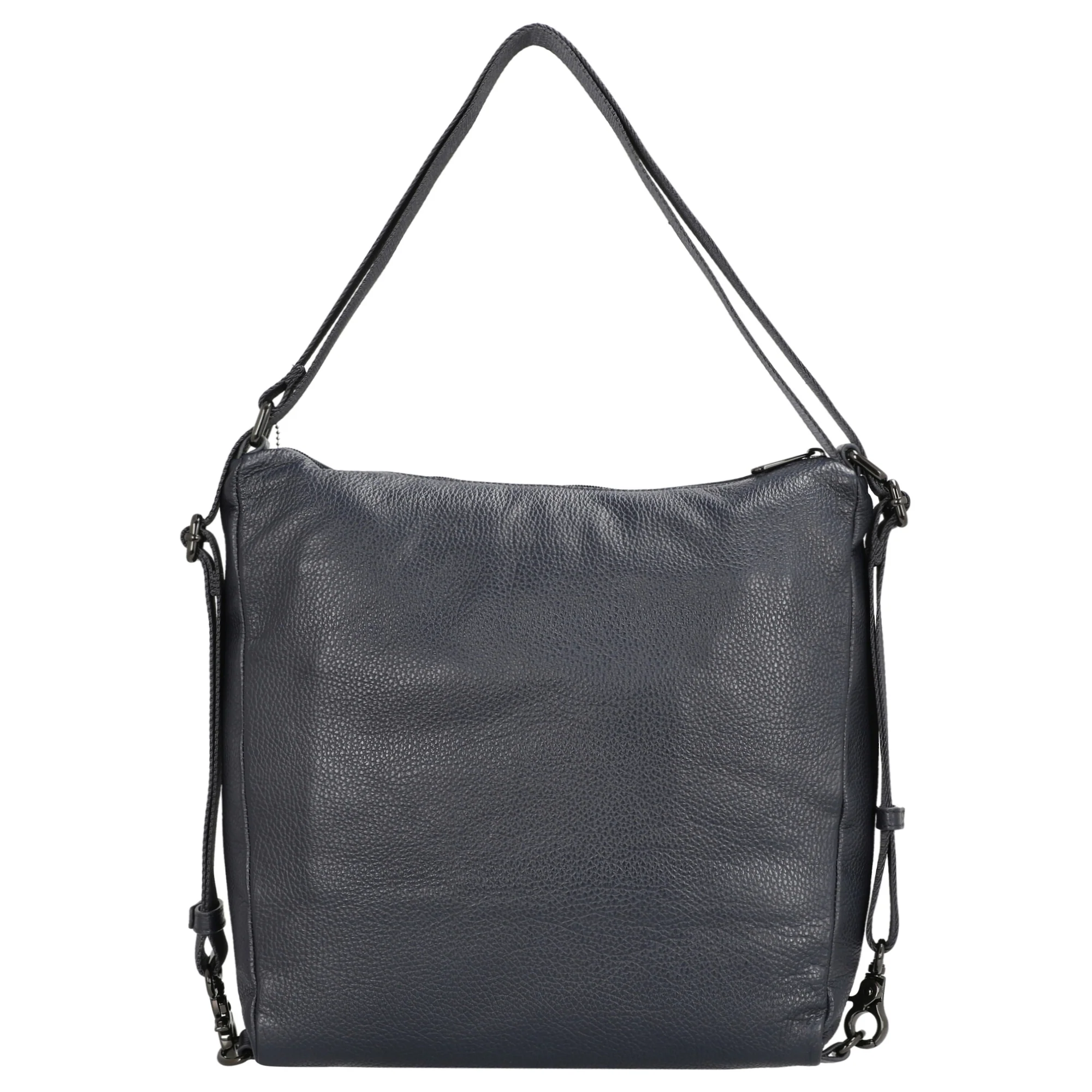 Mandarina Duck Mellow Leather - Schultertasche 36 cm (dress blue) - Image 4