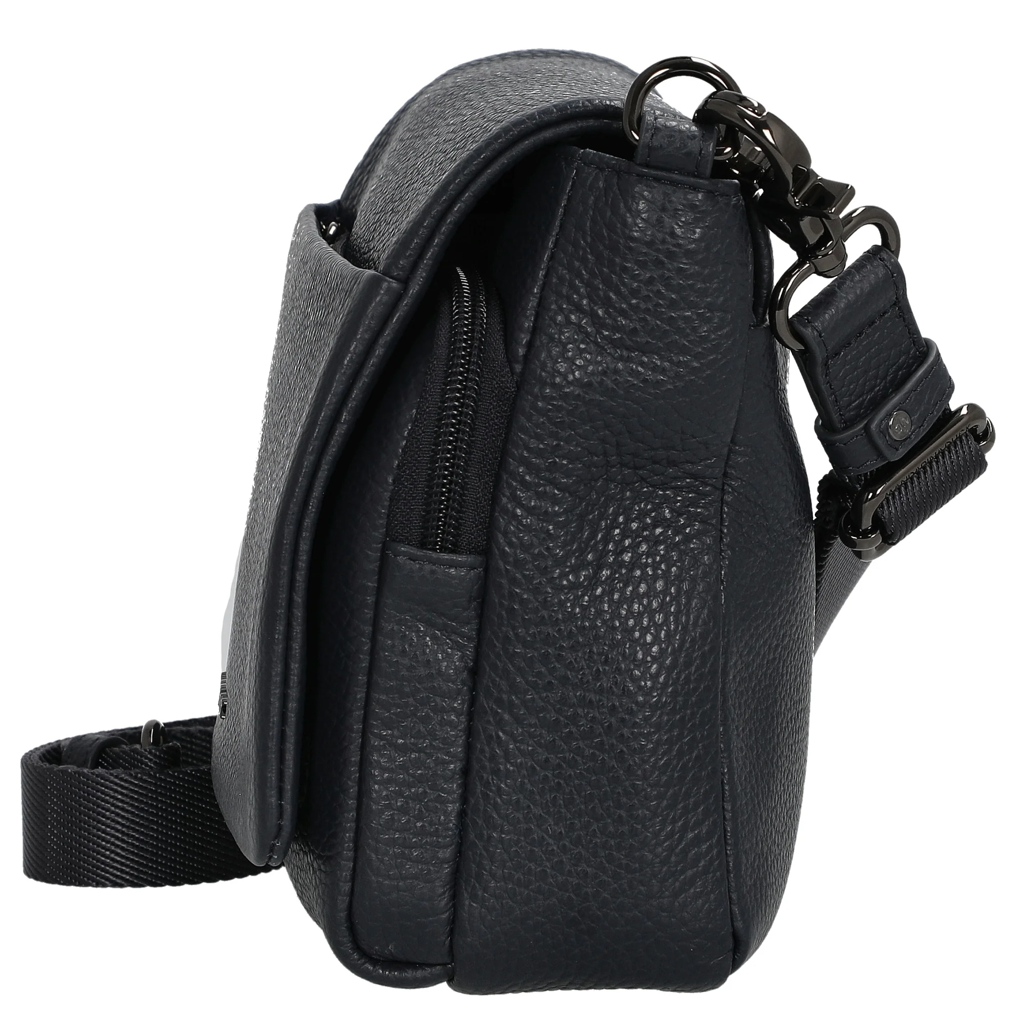 Mandarina Duck Mellow Leather - Umhängetasche 22 cm (dress blue) - Image 3