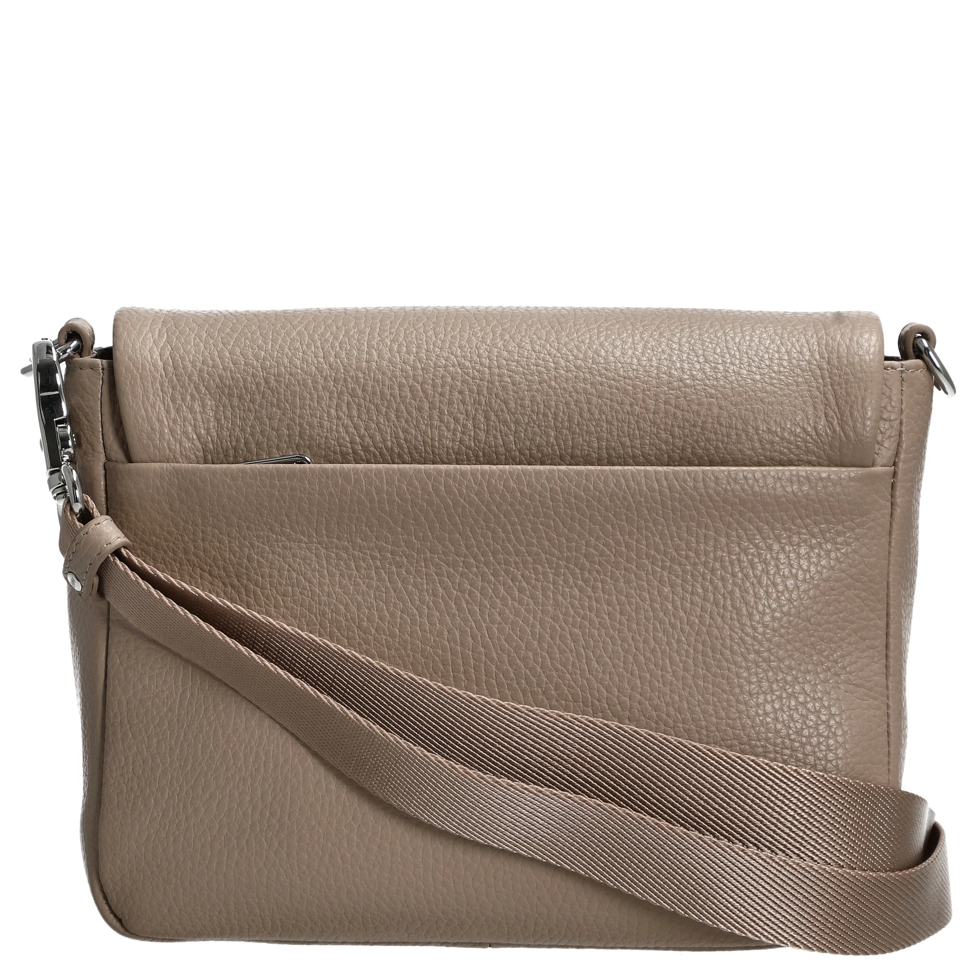 Mandarina Duck Mellow Leather - Umhängetasche 22 cm (warm taupe) - Image 4