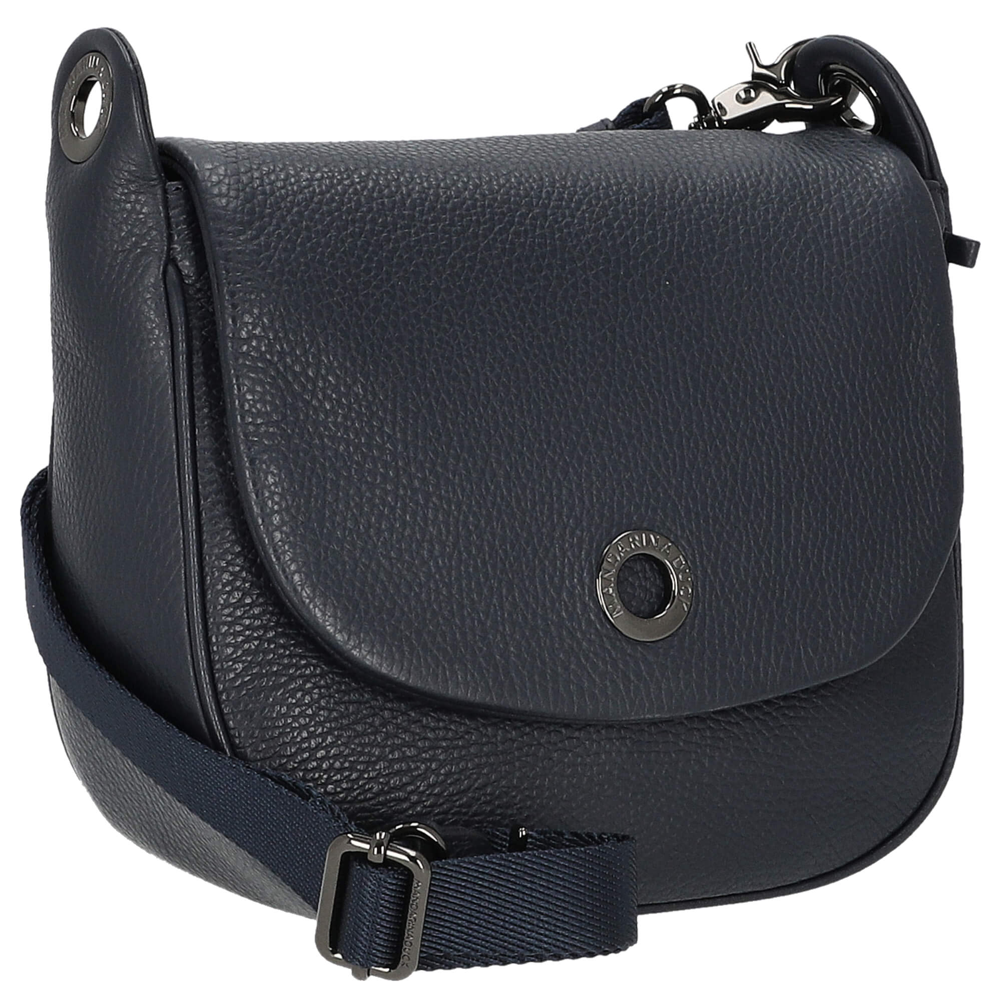 Mandarina Duck Mellow Leather - Umhängetasche 23 cm (dress blue) - Image 5