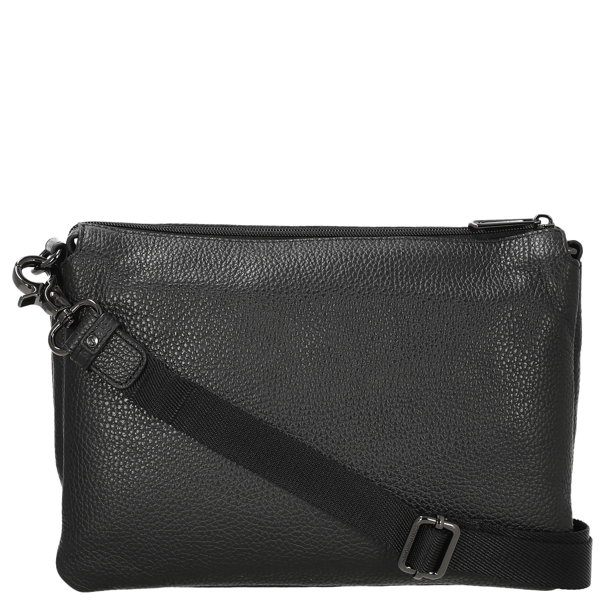Mandarina Duck Mellow Leather - Umhängetasche 28 cm (nero) - Image 4