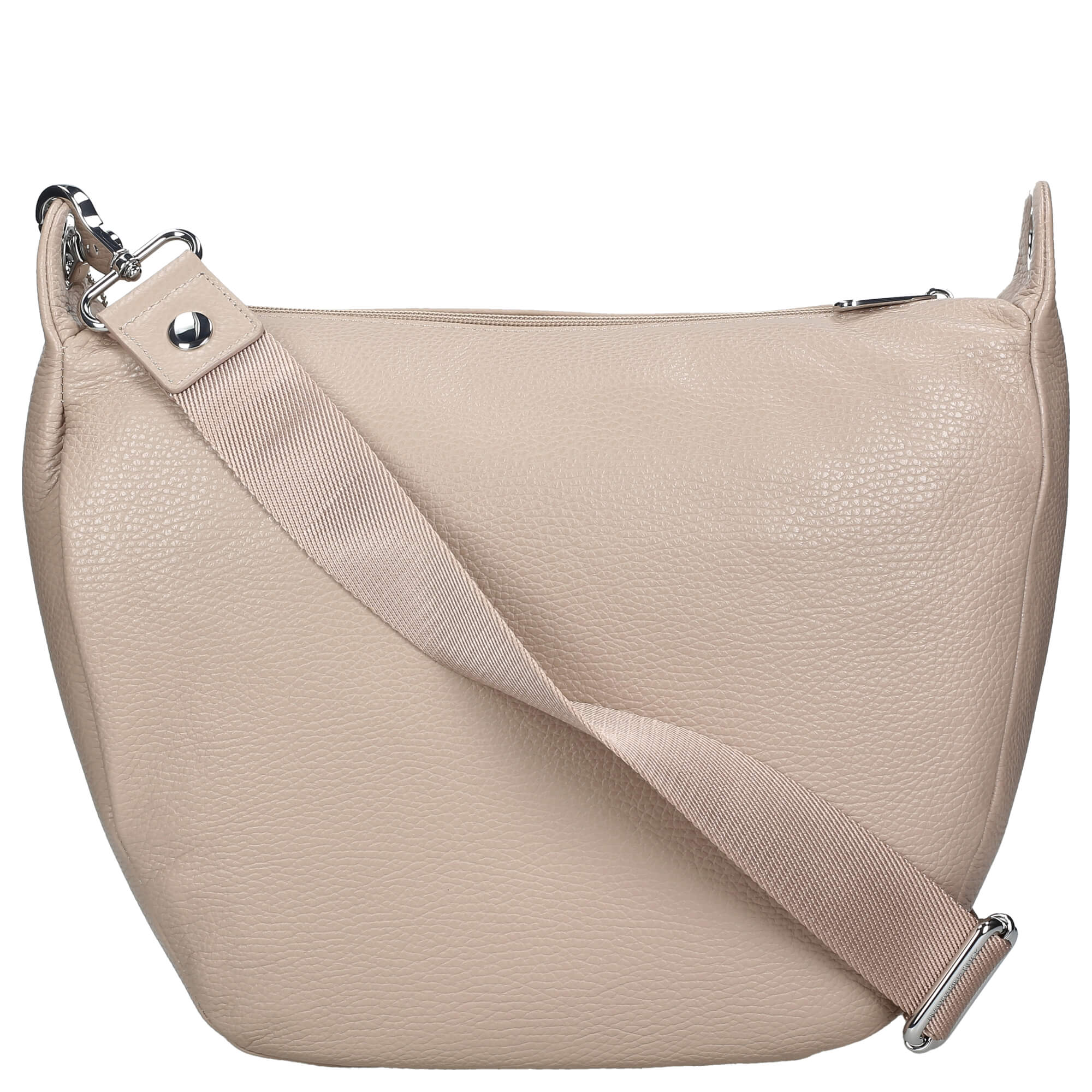 Mandarina Duck Mellow Leather - Umhängetasche 34 cm (warm taupe) - Image 4