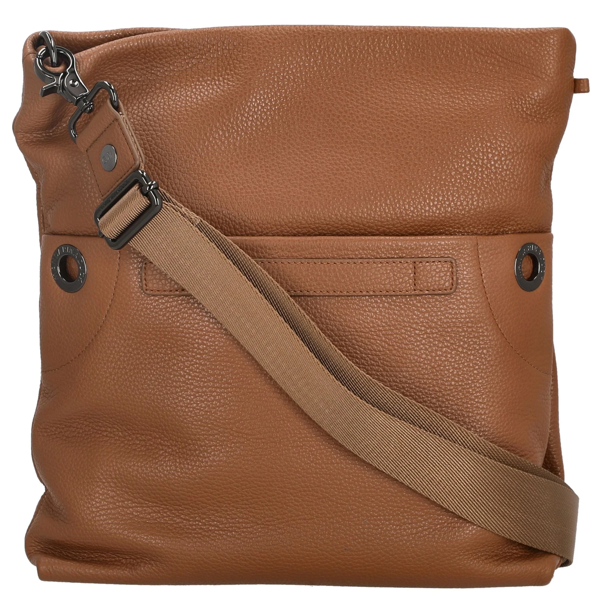 Mandarina Duck Mellow Leather - Umhängetasche 35 cm (indian tan) - Image 4