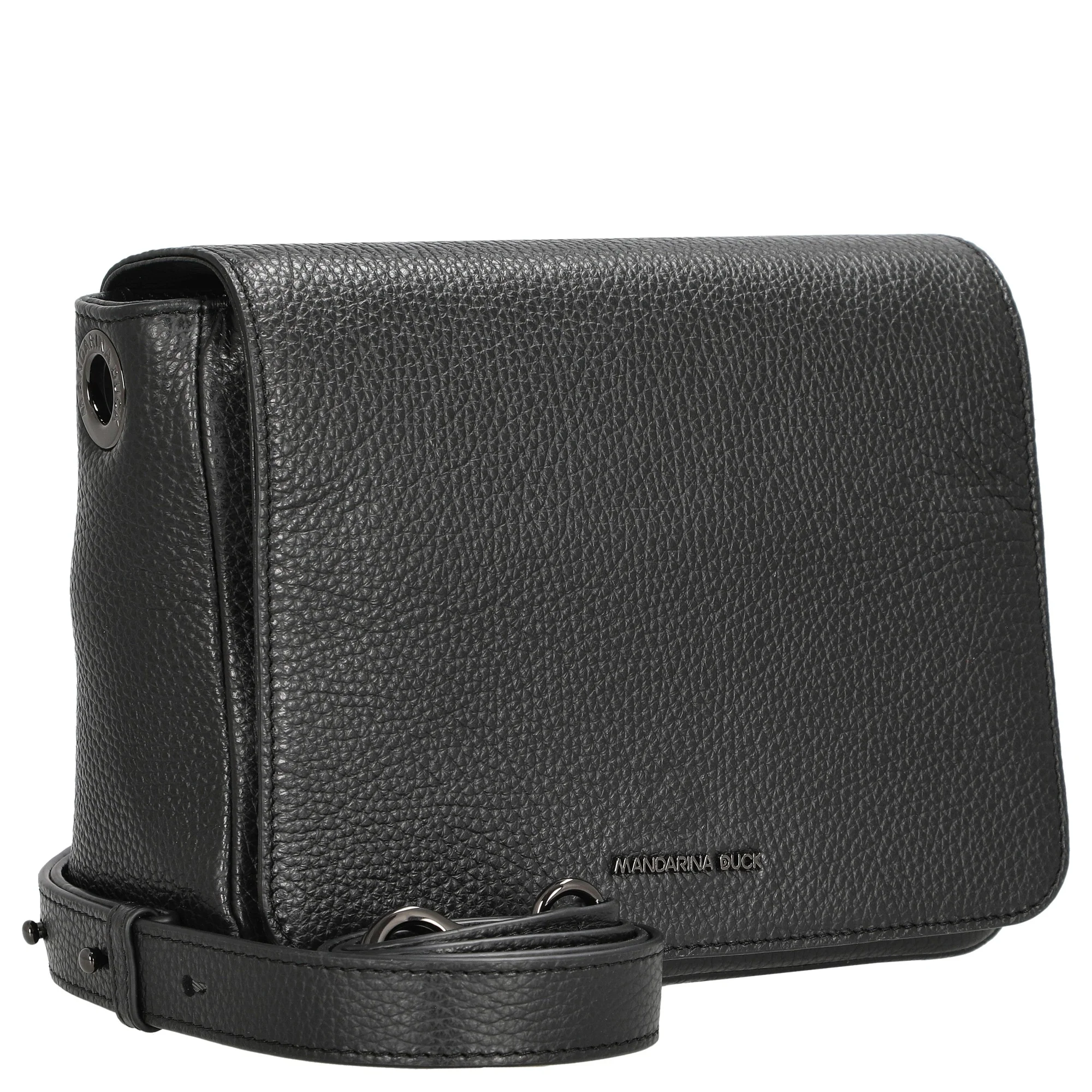 Mandarina Duck Mellow Leather - Umhängetasche 36 cm (nero) - Image 5