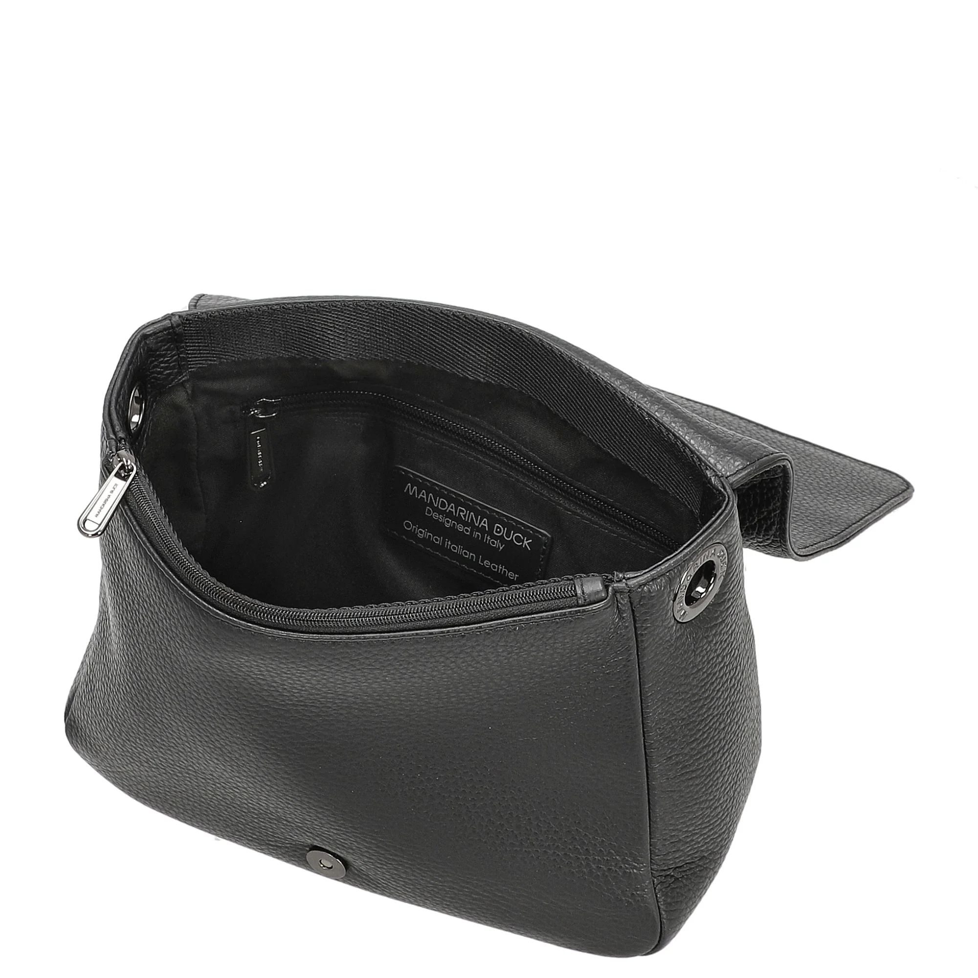 Mandarina Duck Mellow Leather - Umhängetasche 36 cm (nero) - Image 6