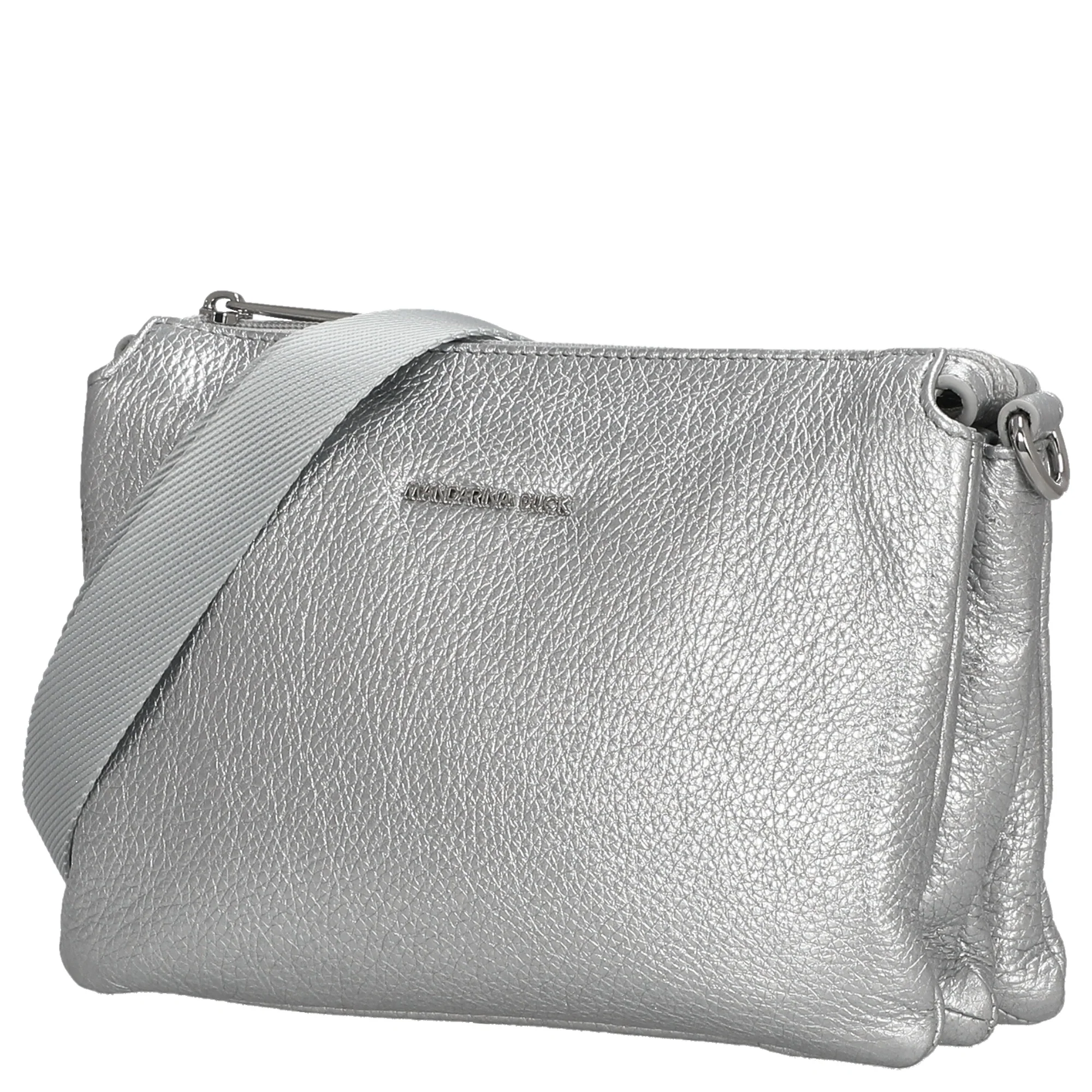 Mandarina Duck Mellow Metal Pochette - Abendtasche 23 cm (silver) - Image 2