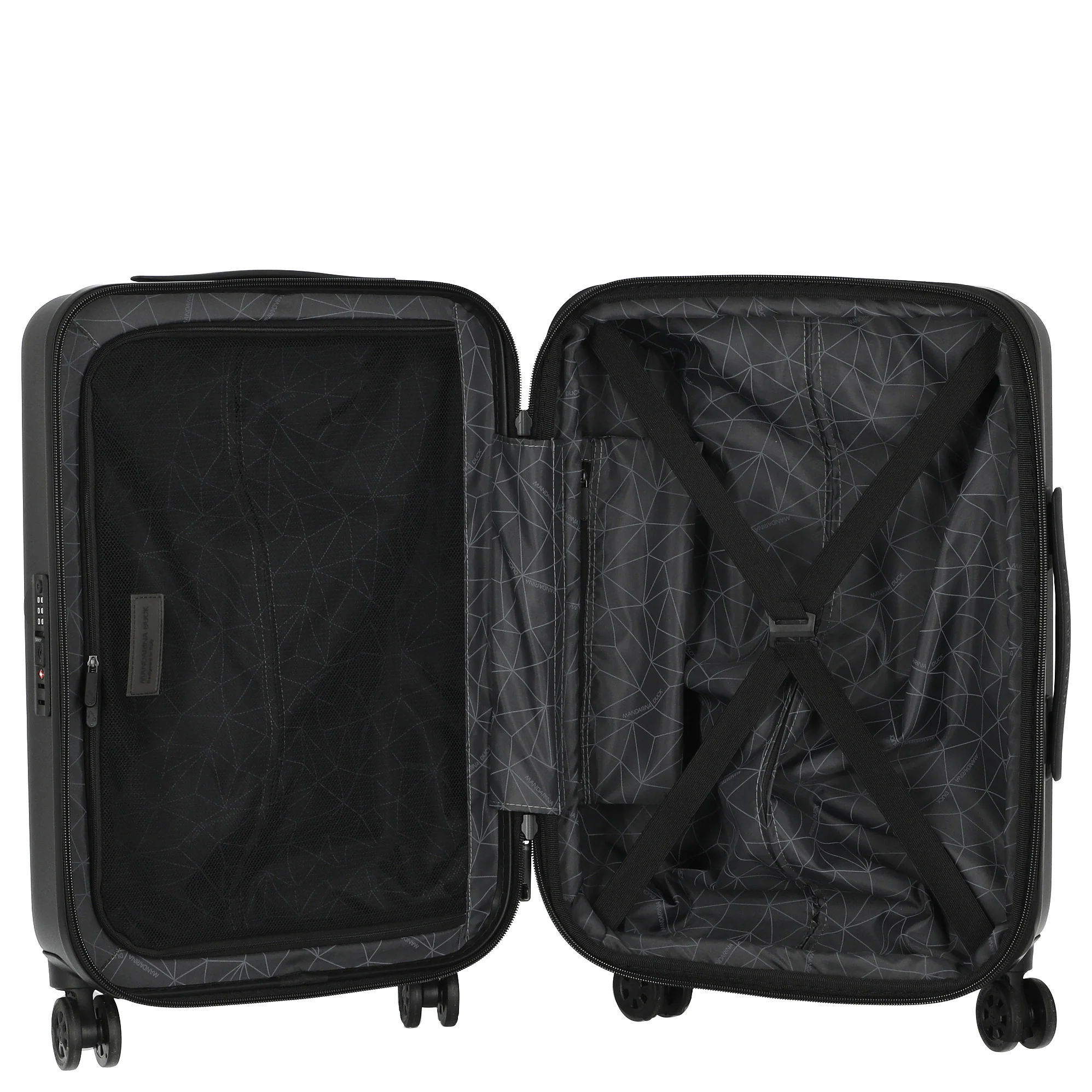 Mandarina Duck Tank Case - 4-Rollen-Trolley 55 cm erw. (black) - Image 6