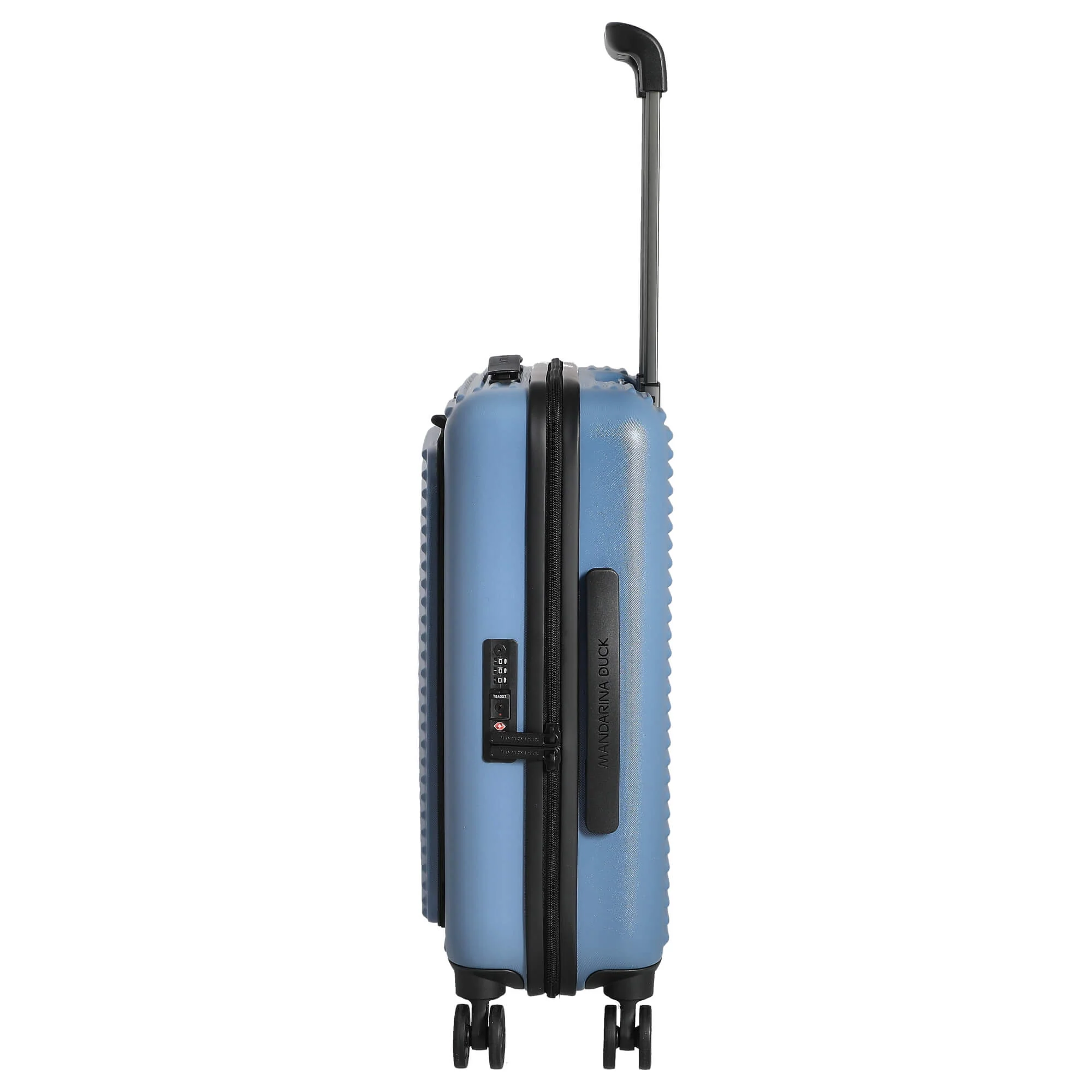 Mandarina Duck Tank Case - 4-Rollen-Trolley mit Vortasche 55 cm (china blue) - Image 3