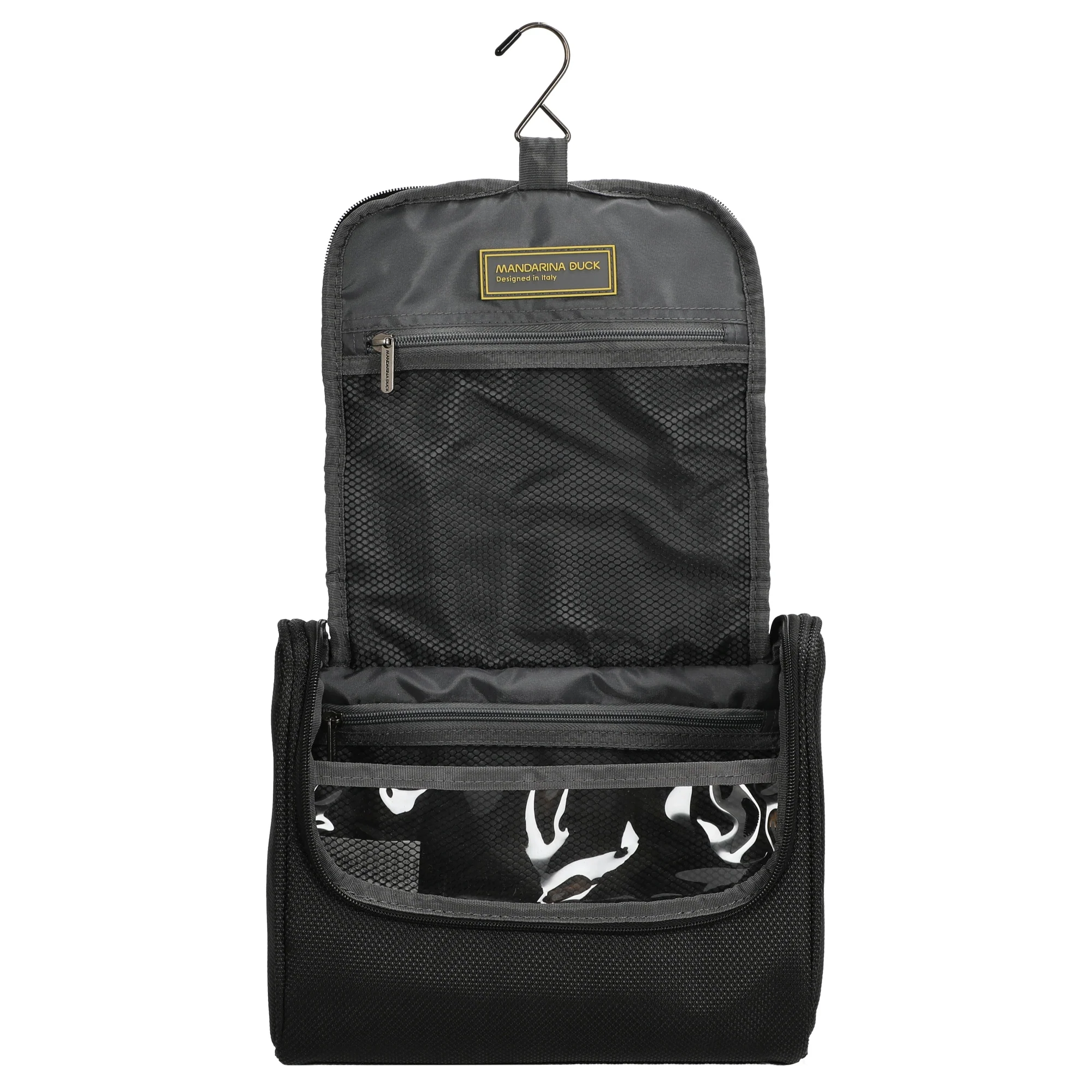 Mandarina Duck Zephyr - Kulturbeutel 26 cm (black) - Image 6