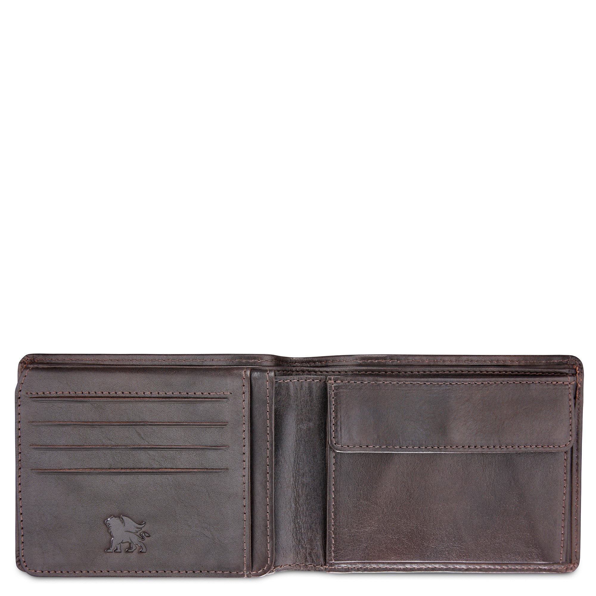 Mano Don Luca - Geldbörse 13 cm (dunkelbraun) - Image 4