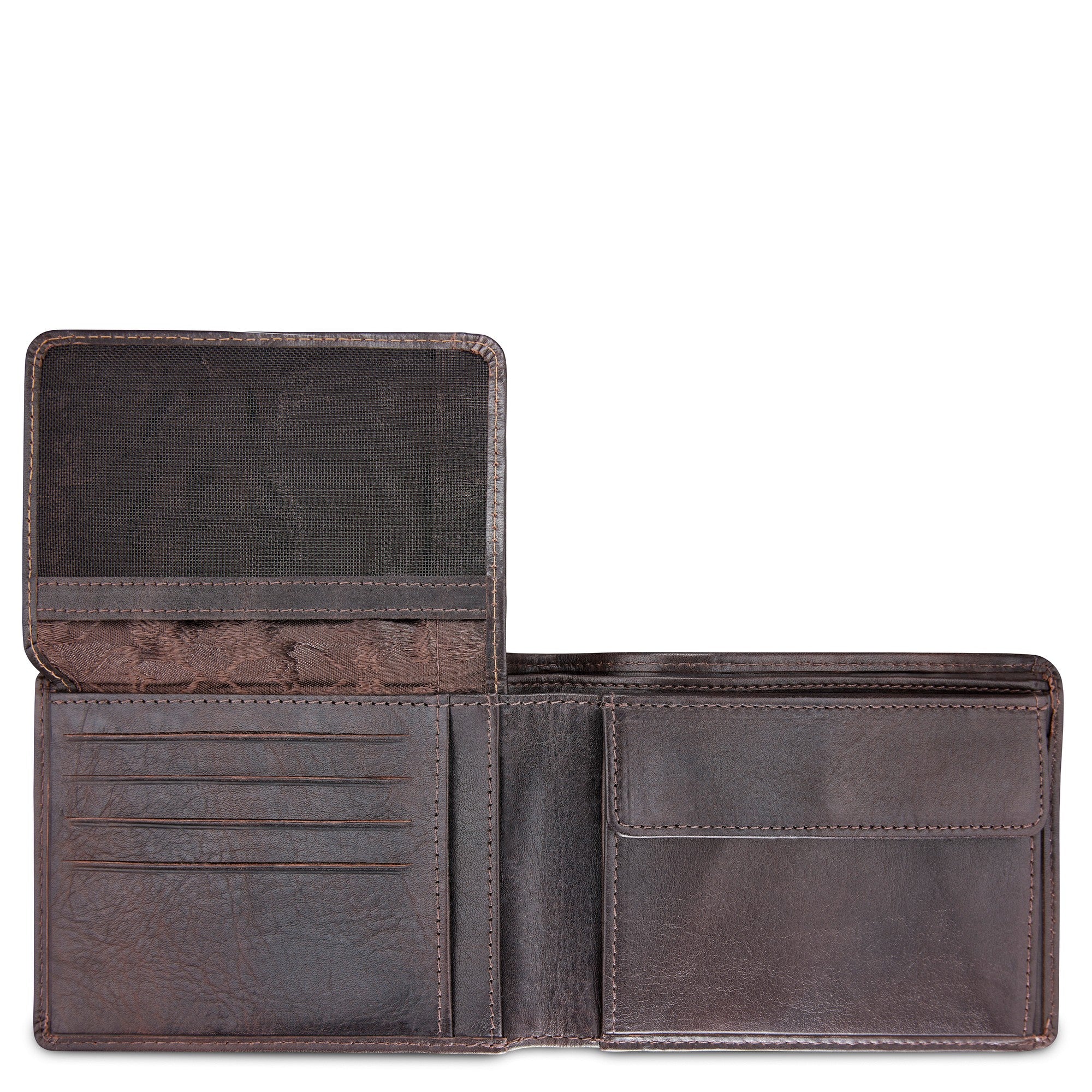 Mano Don Luca - Geldbörse 13 cm (dunkelbraun) - Image 5