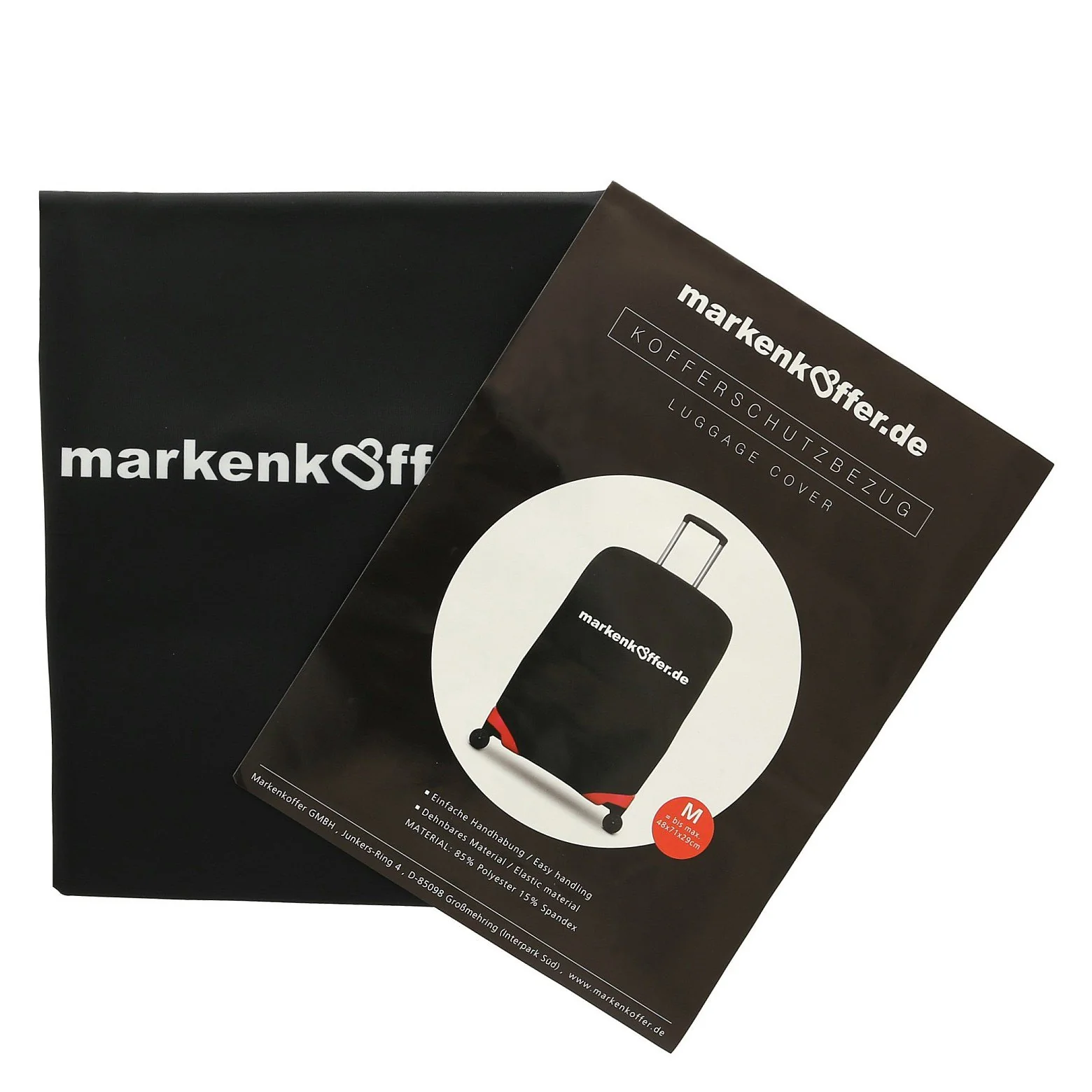 Markenkoffer.de Zubehör Kofferschutzhülle (black, M) - Image 7