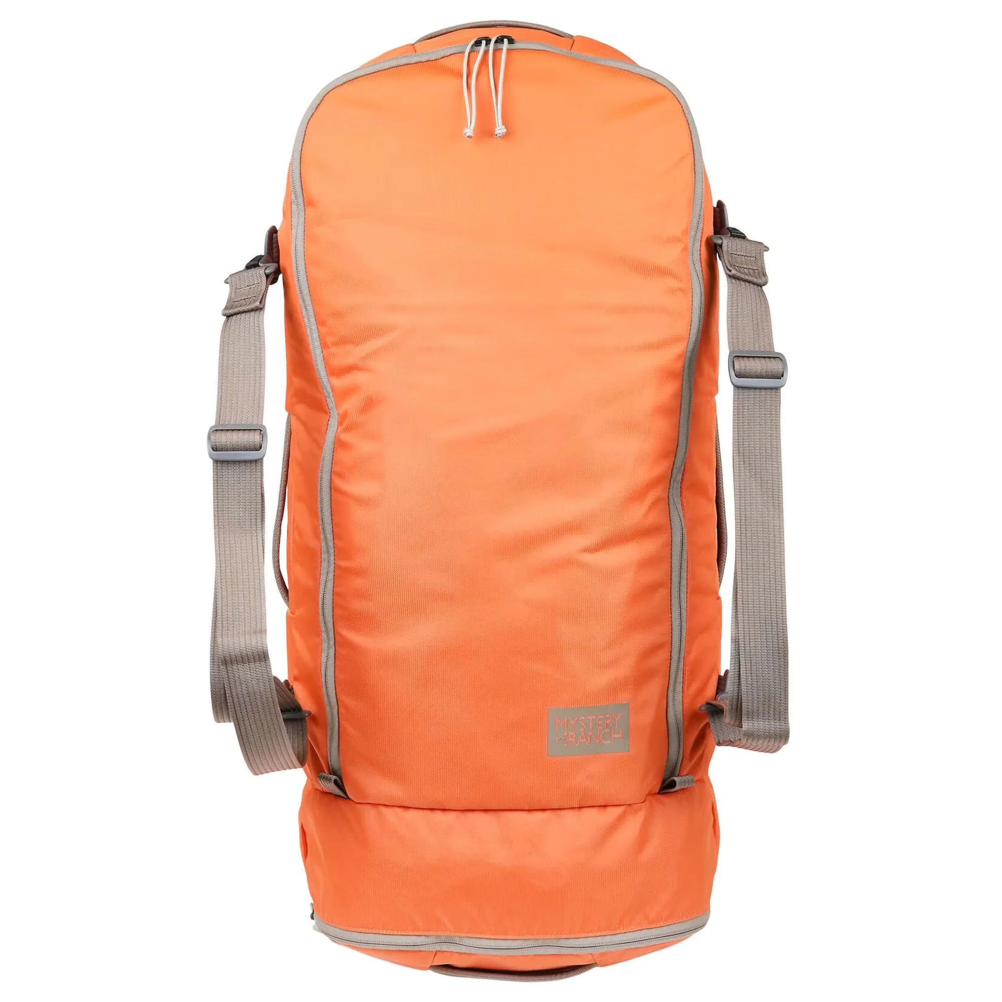 Mystery Ranch Mission Stuffel 60 - faltbare Reisetasche/Reiserucksack (sunset)