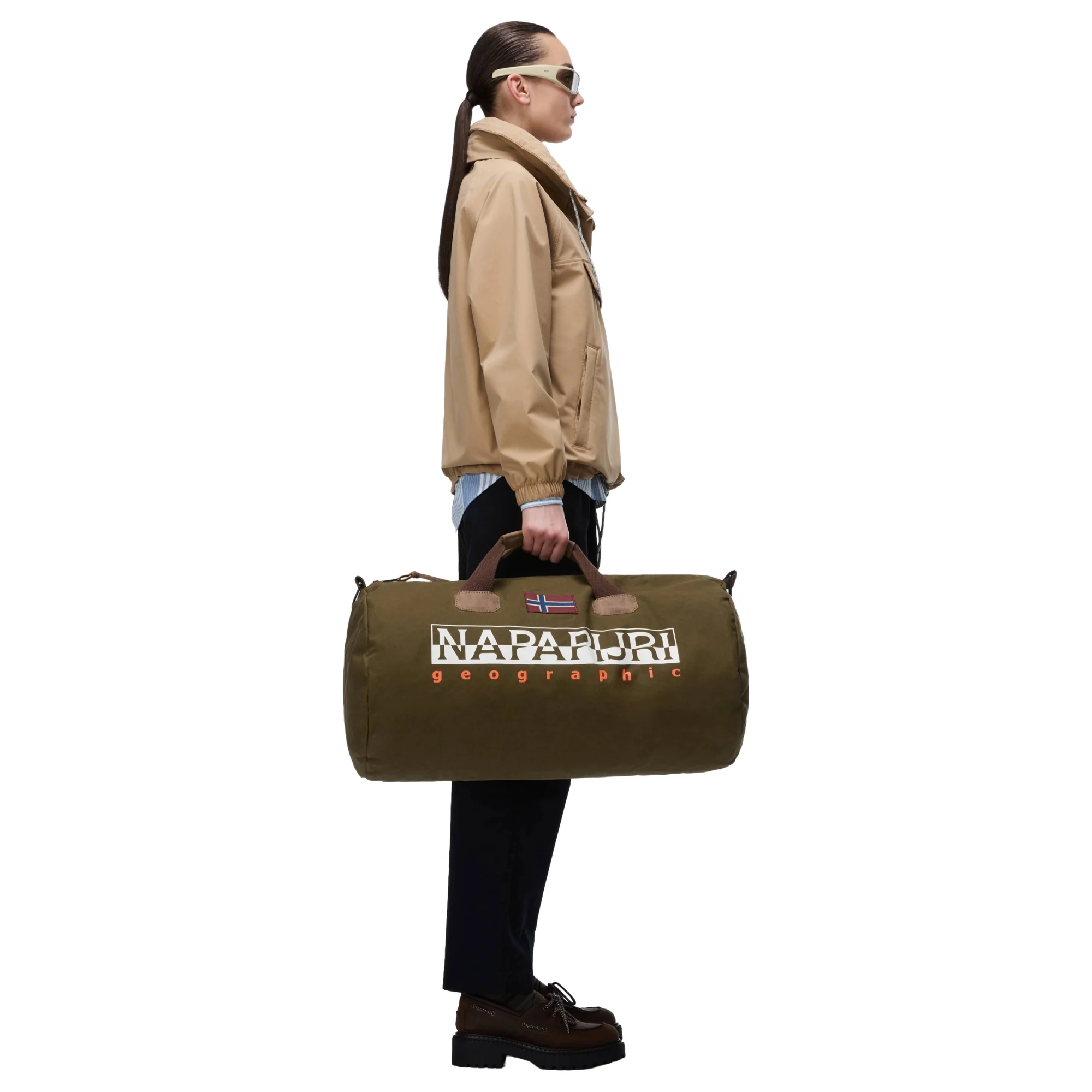 Napapijri Bering 3 - Reisetasche 60 cm (dark olive) - Image 8