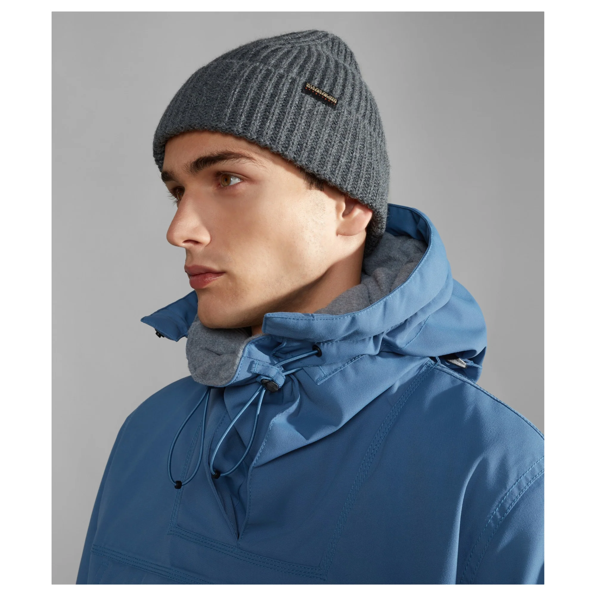 Napapijri Foli 3 - Mütze (dark grey melange) - Image 4