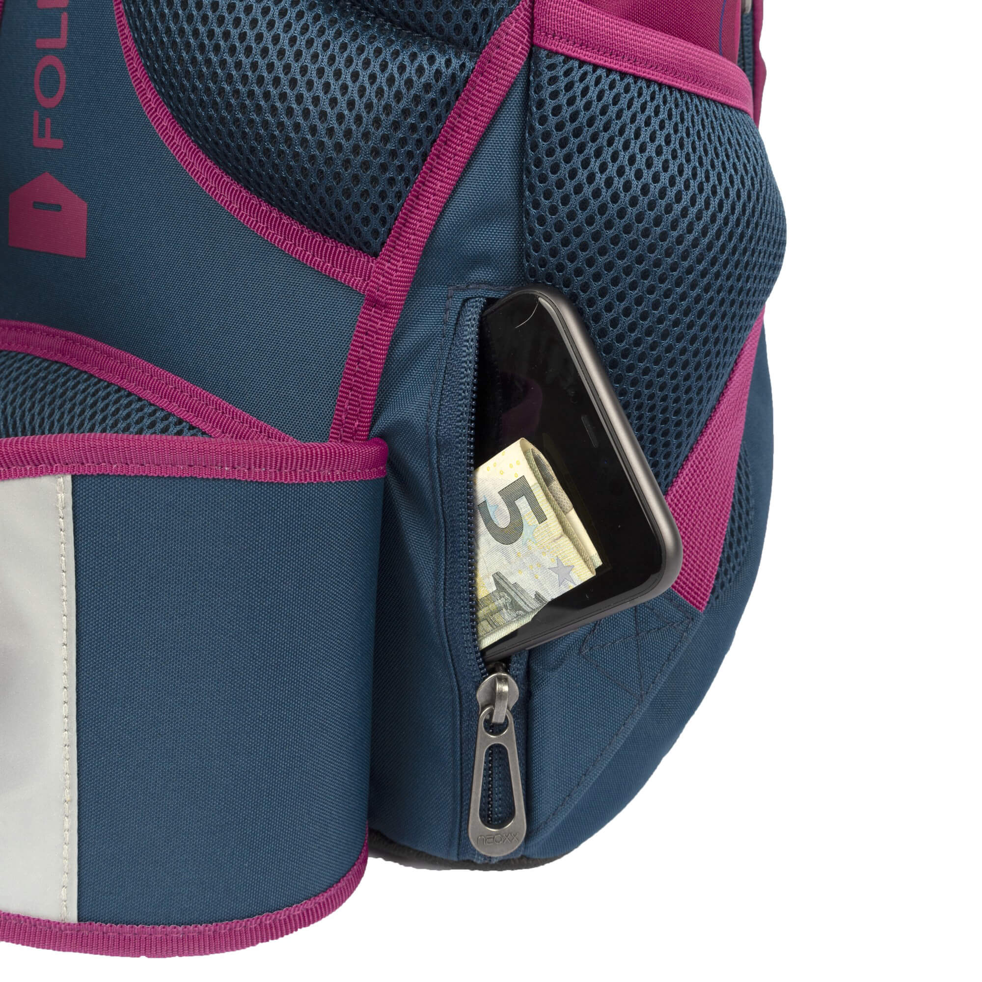 Neoxx ACTIVE PRO - Schulrucksack 45.5 cm (Bubble me around) - Image 9