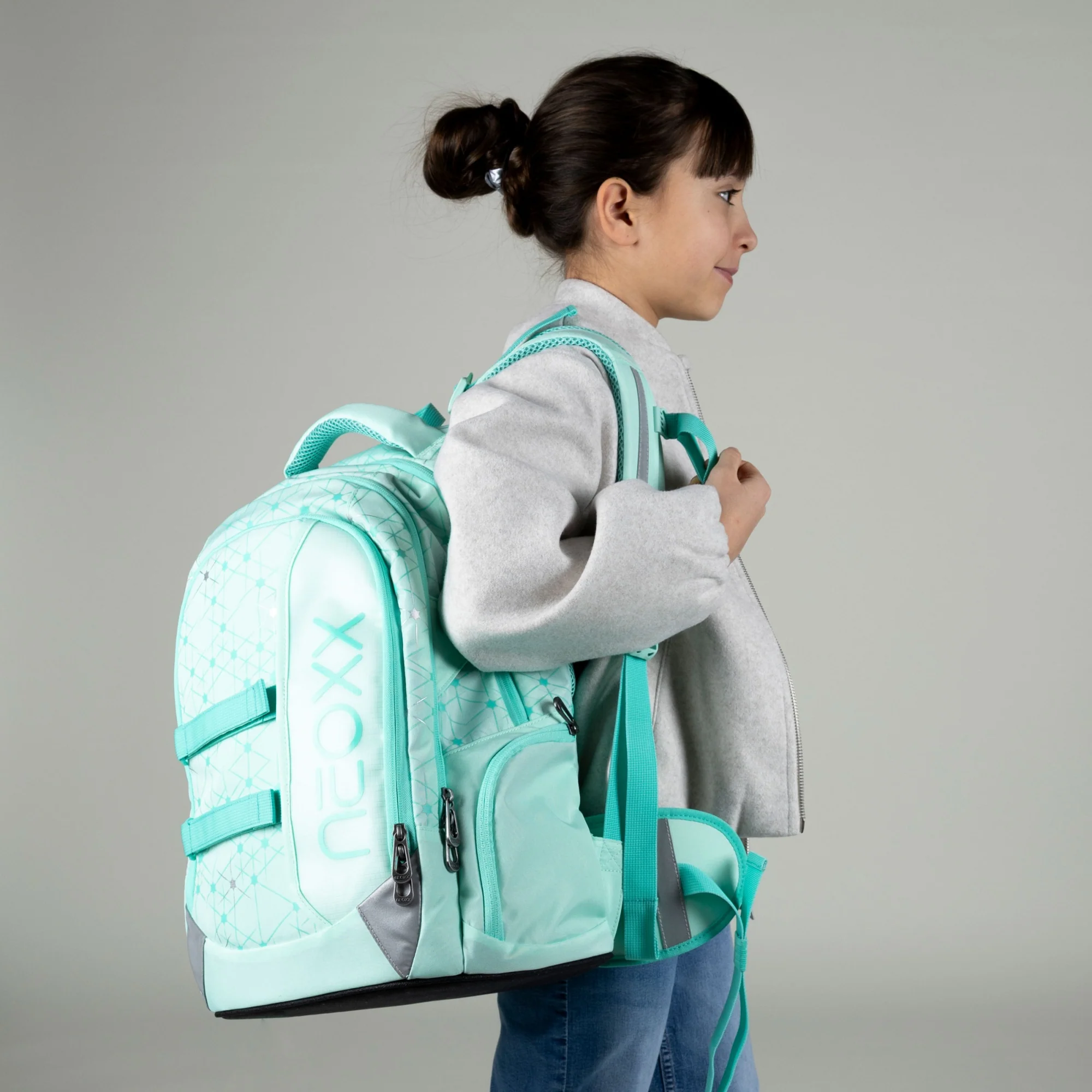 Neoxx ACTIVE PRO - Schulrucksack 45.5 cm (Mintastic) - Image 7