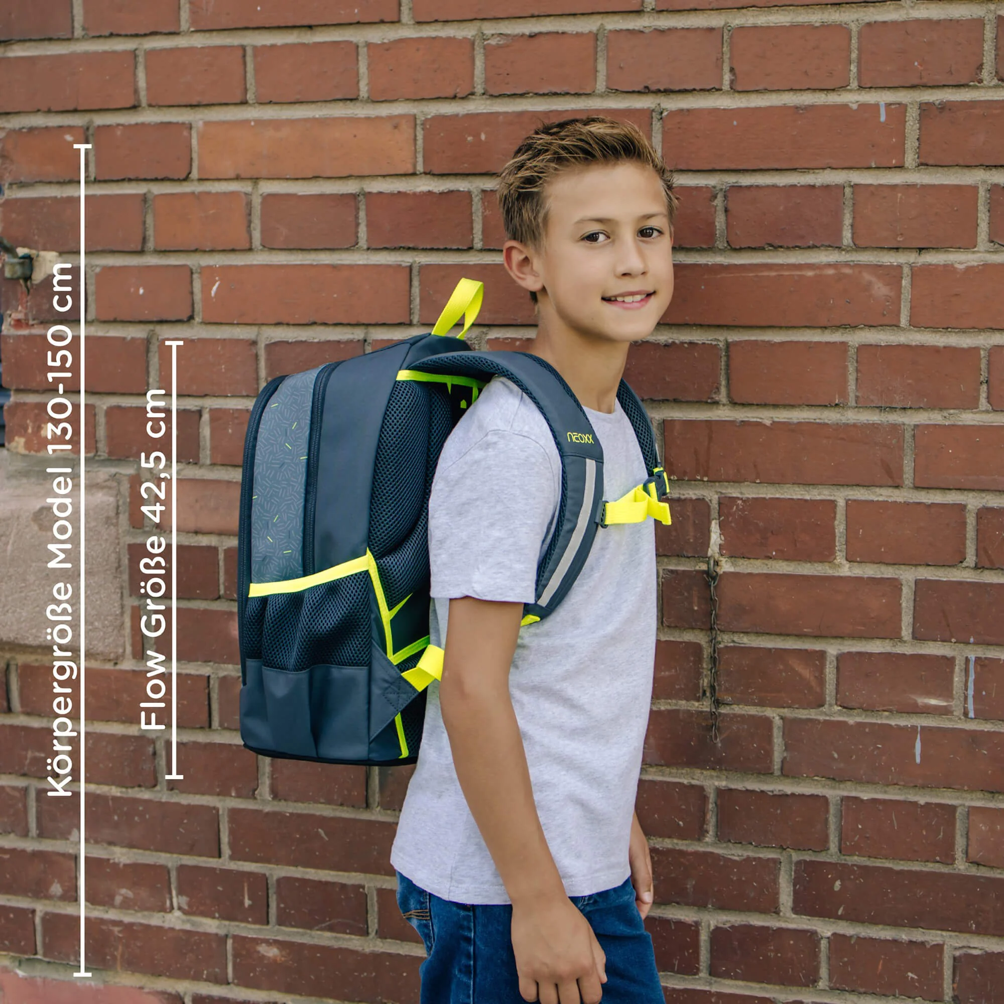 Neoxx FLOW - Schulrucksack 42.5 cm (BOOM!) - Image 11