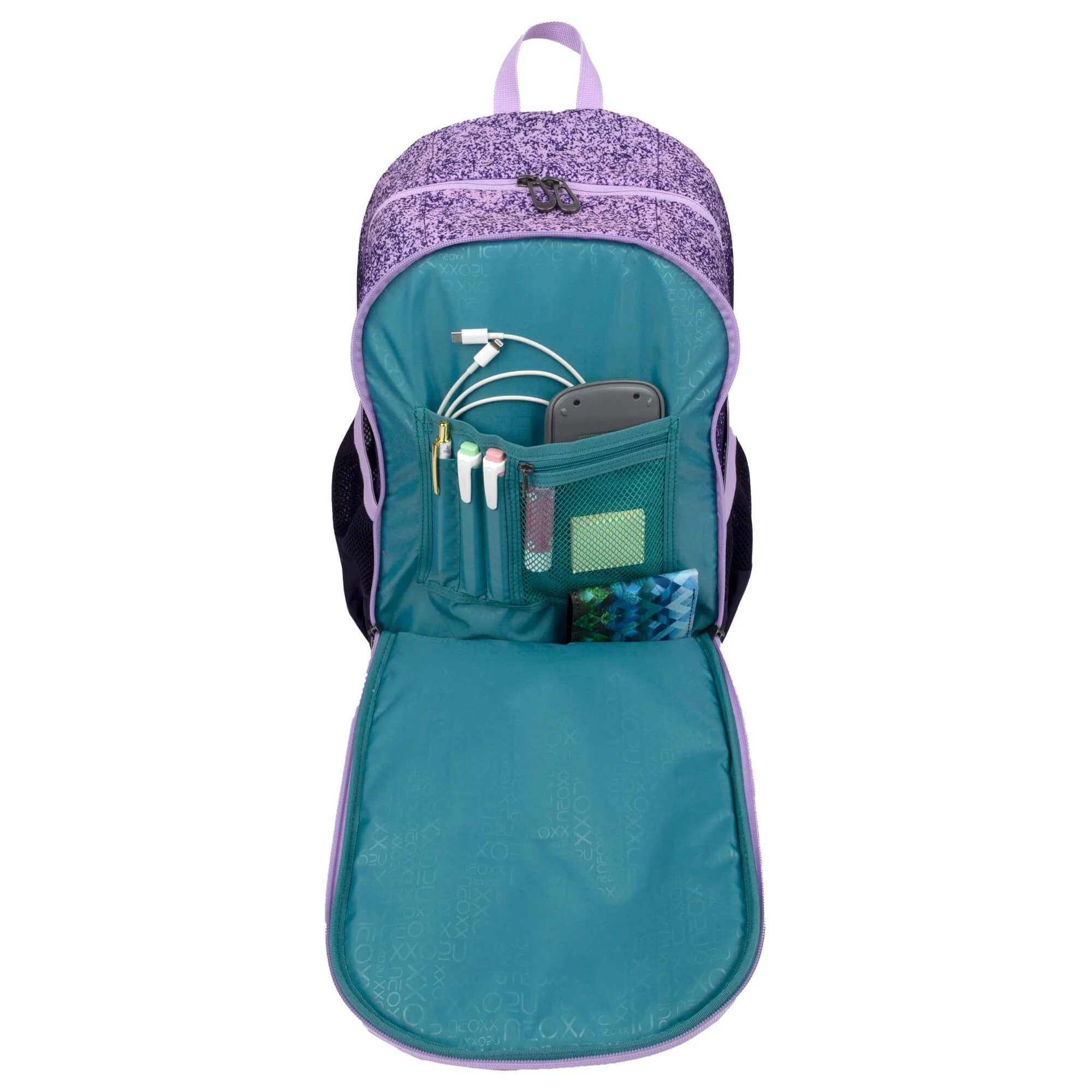 Neoxx FLOW - Schulrucksack 42.5 cm (Glitterally perfect) - Image 8
