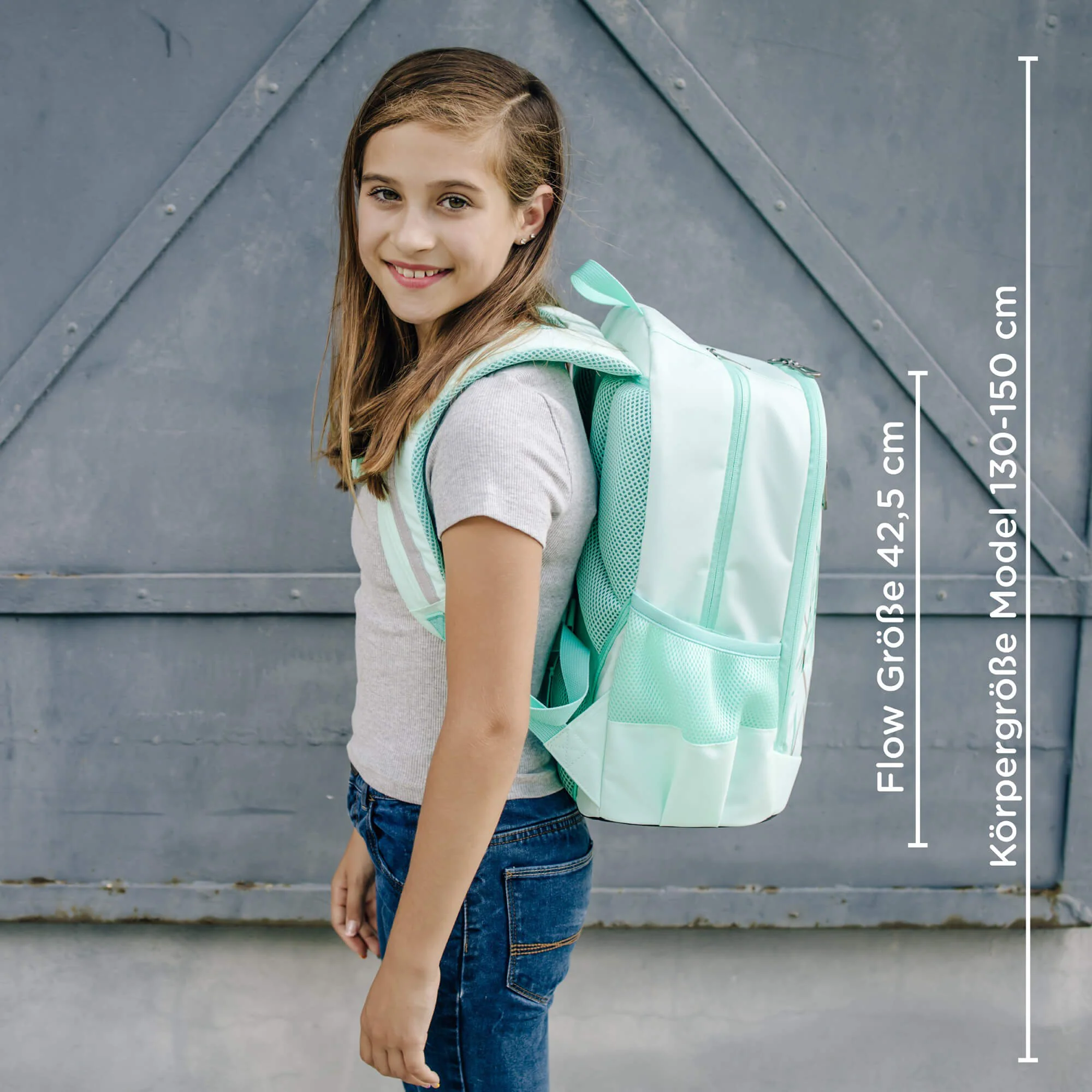 Neoxx FLOW - Schulrucksack 42.5 cm (Mint to be) - Image 11