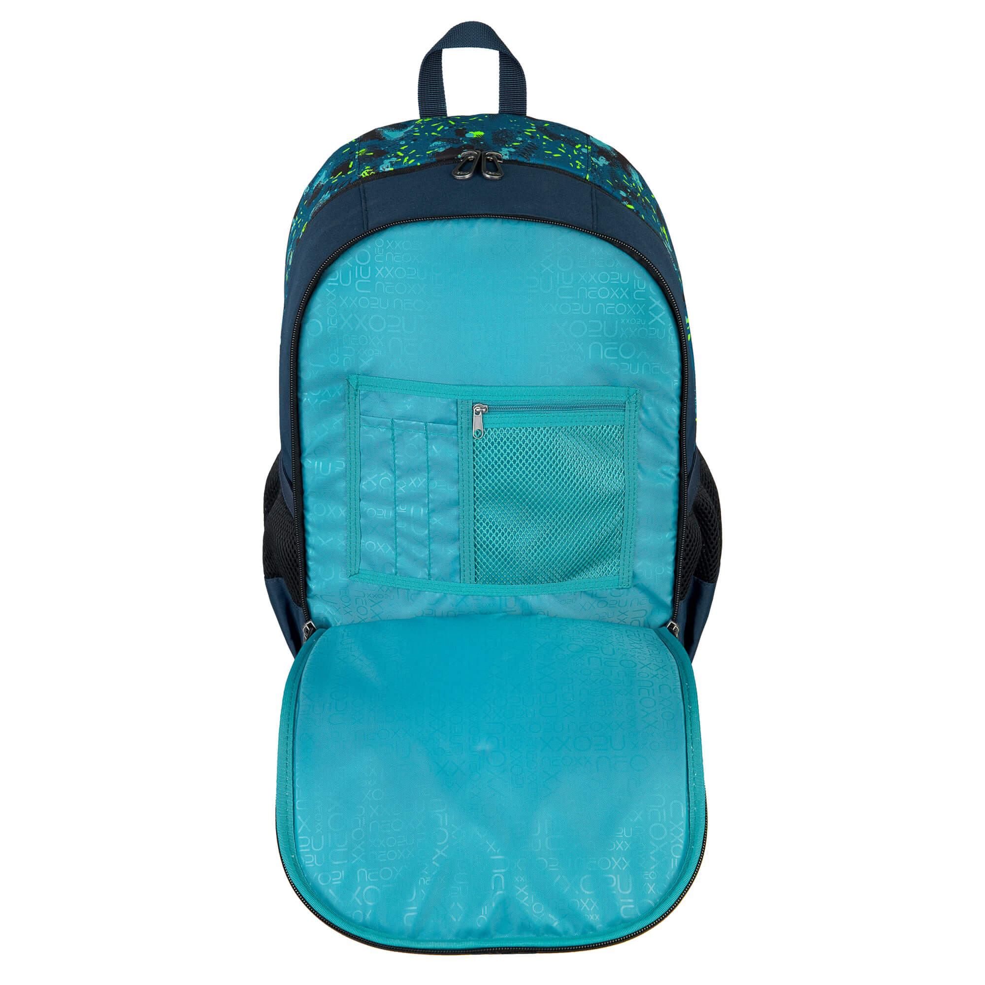 Neoxx FLOW - Schulrucksack 42.5 cm (Petrol extreme) - Image 4