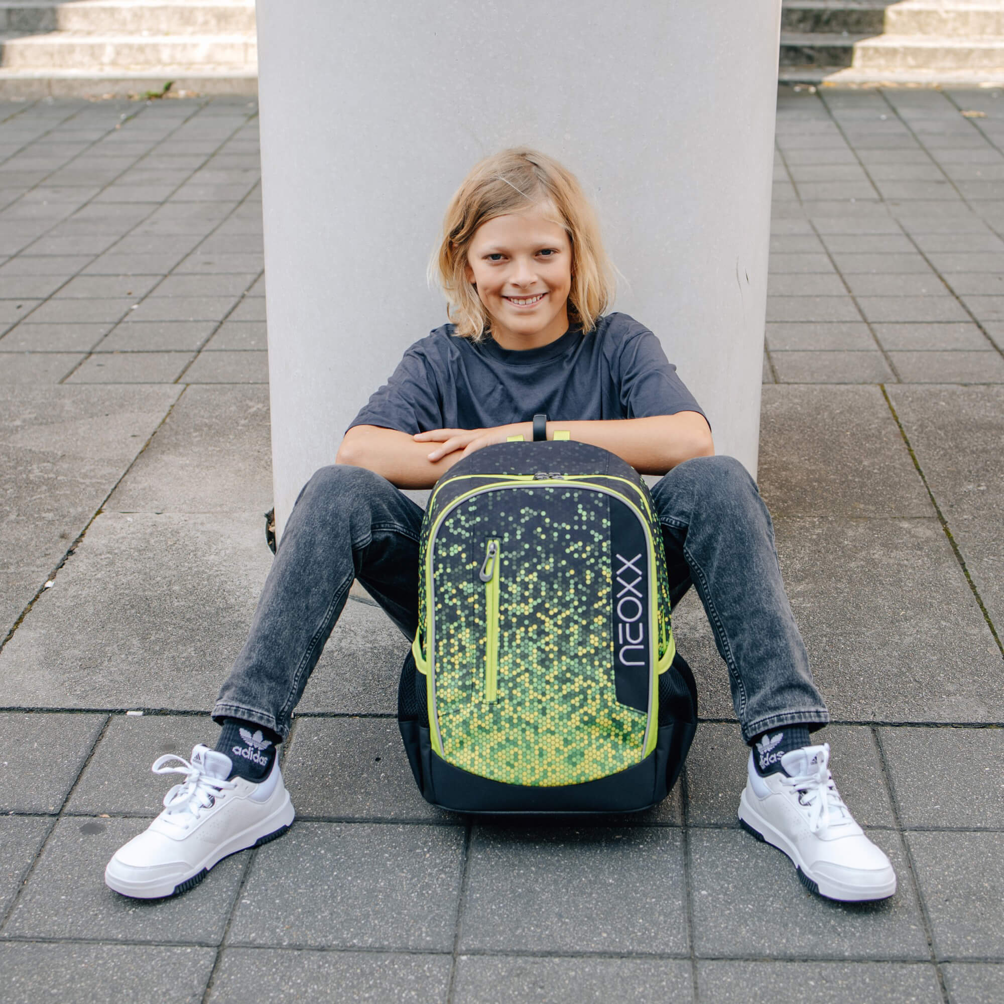 Neoxx FLOW - Schulrucksack 42.5 cm (Pixel in my mind) - Image 9
