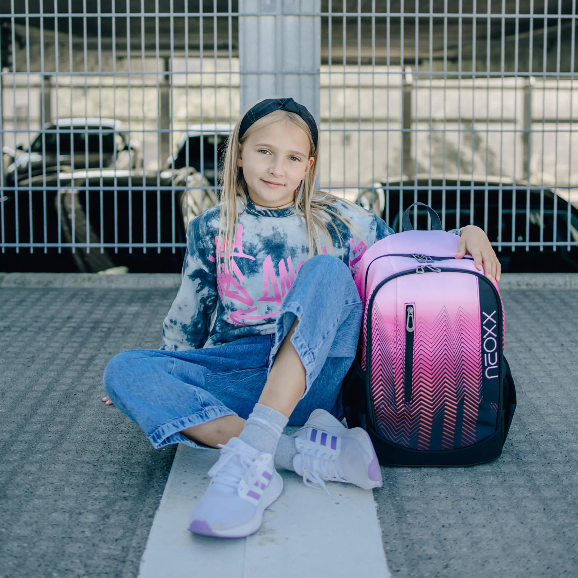 Neoxx FLOW - Schulrucksack 42.5 cm (Sweet like sunset) - Image 10