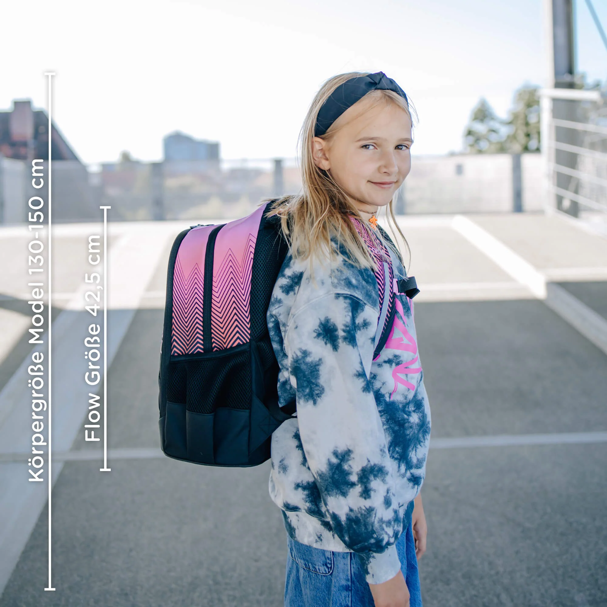 Neoxx FLOW - Schulrucksack 42.5 cm (Sweet like sunset) - Image 11