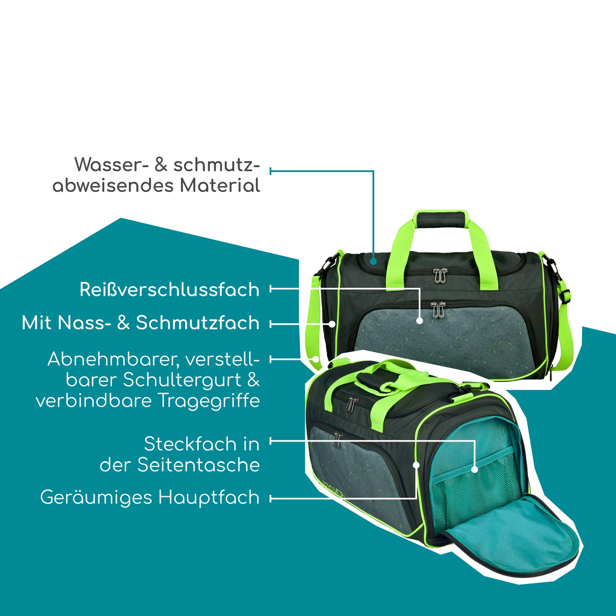 Neoxx MOVE - Sporttasche 43.5 cm (BOOM!) - Image 5