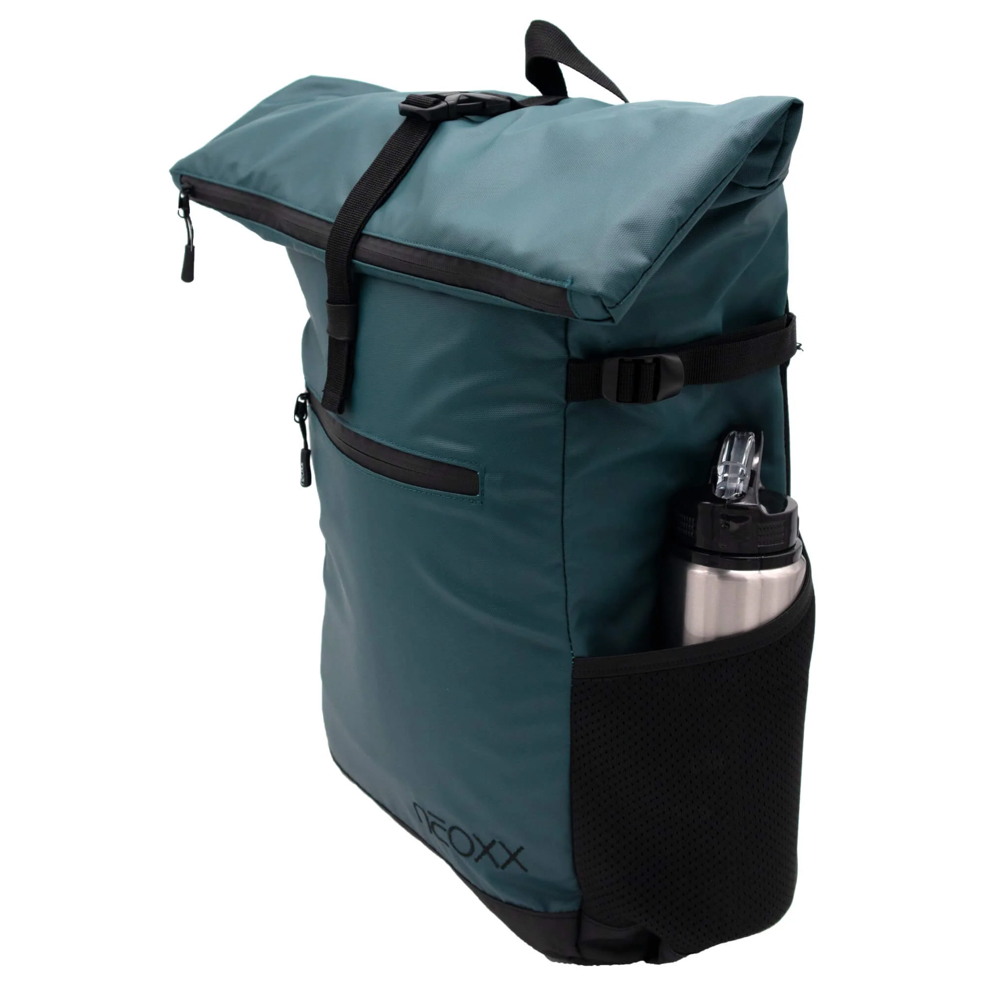 Neoxx VIBE Roll Top - Rucksack 15" 45 cm USB (nite) - Image 6