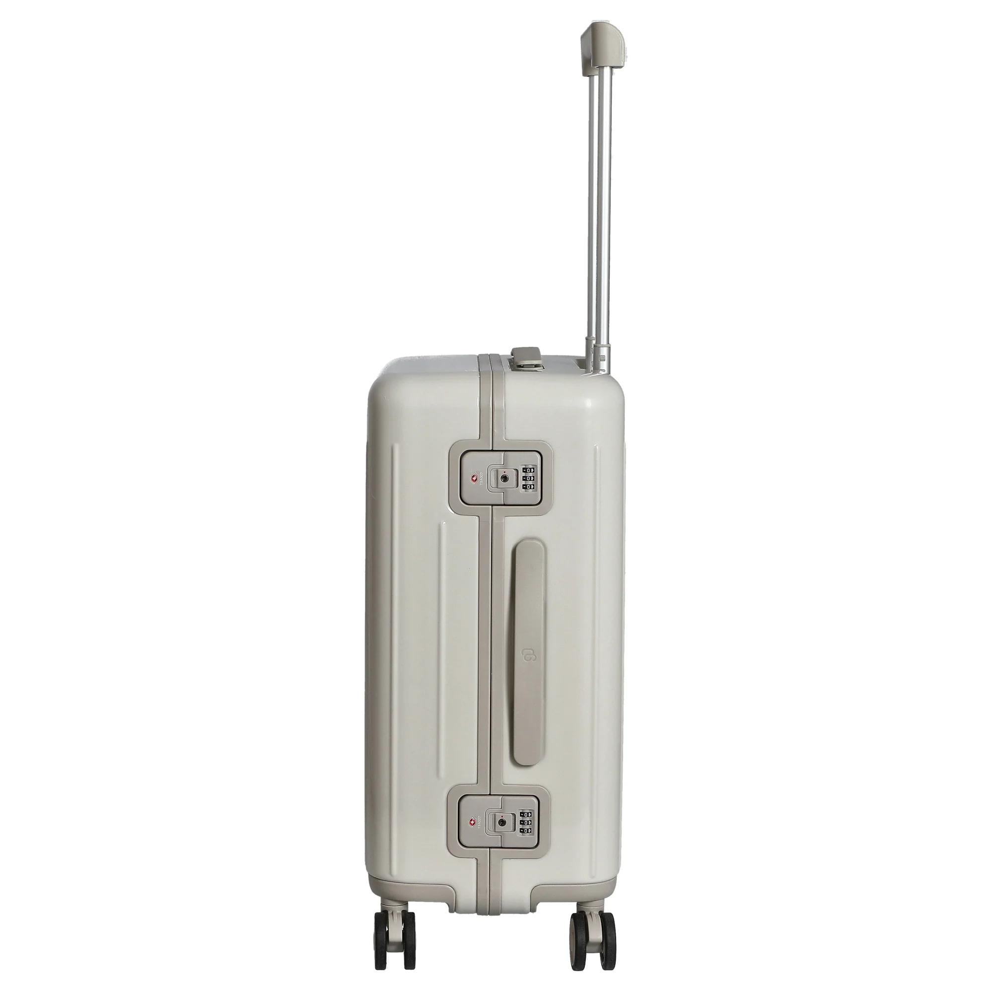 NINETYGO Classic Streamer - 4-Rollen-Kabinentrolley S 55 cm (weiß) - Image 3