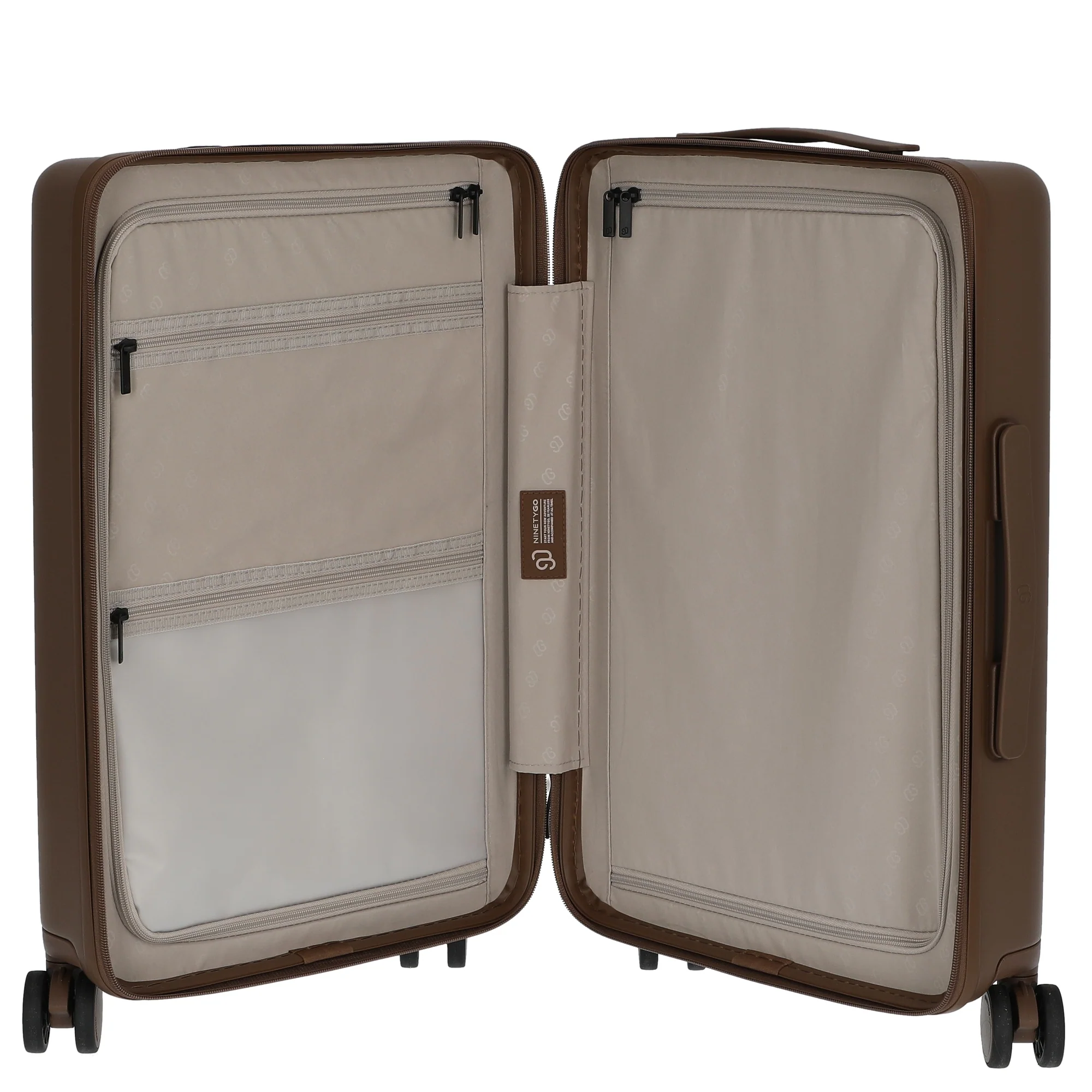 NINETYGO Coffee Jorney - 4-Rollen-Kabinentrolley S 55 cm (latte) - Image 6