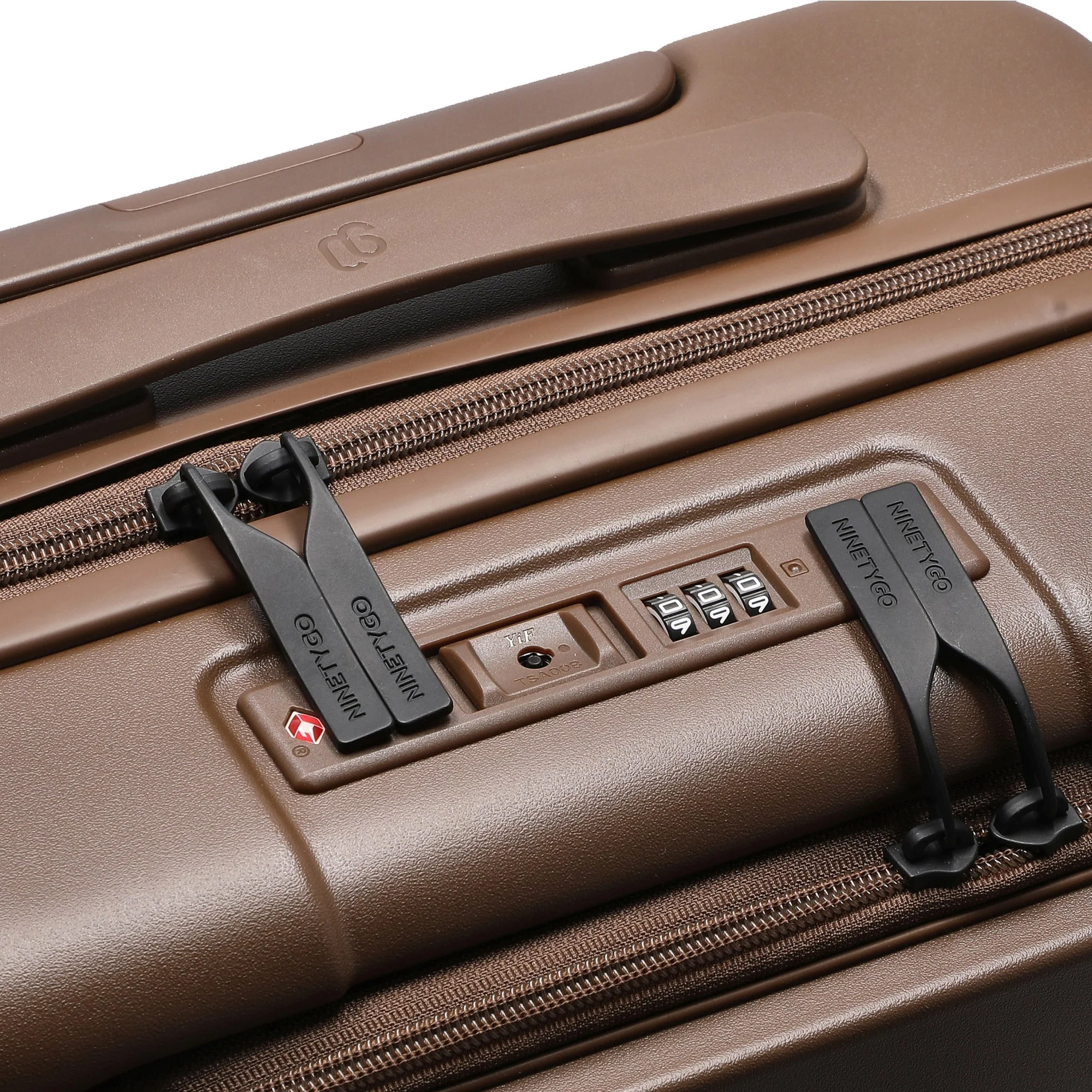 NINETYGO Coffee Jorney - 4-Rollen-Kabinentrolley S 55 cm (latte) - Image 9