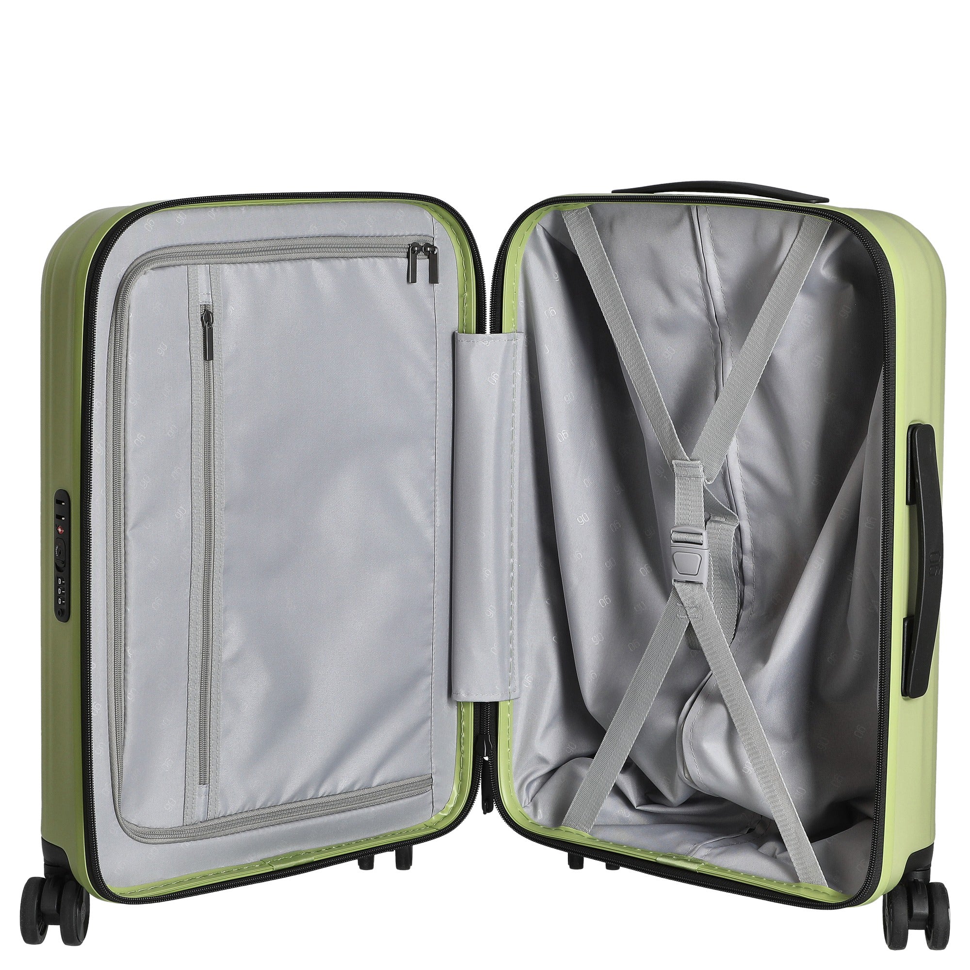NINETYGO Elbe - 4-Rollen-Kabinentrolley S 55 cm (grün) - Image 6