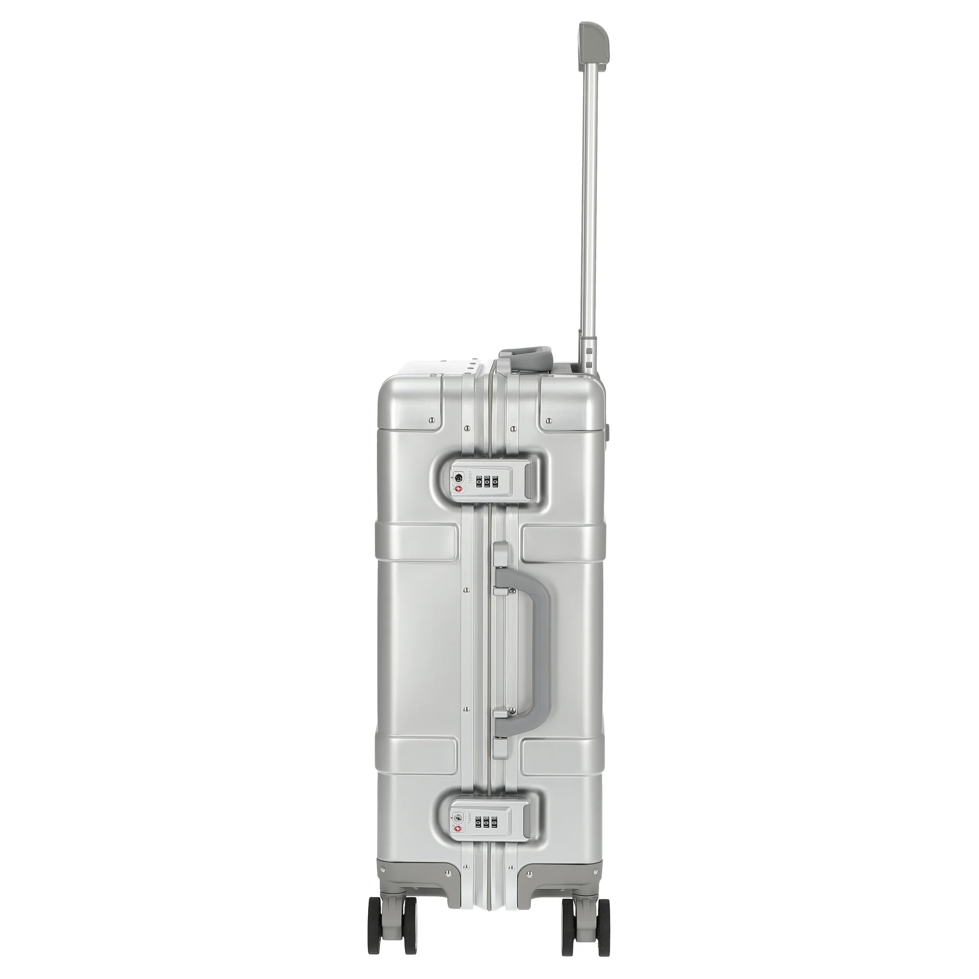 NINETYGO Metal - 4-Rollen-Kabinentrolley S 55 cm (silber) - Image 3