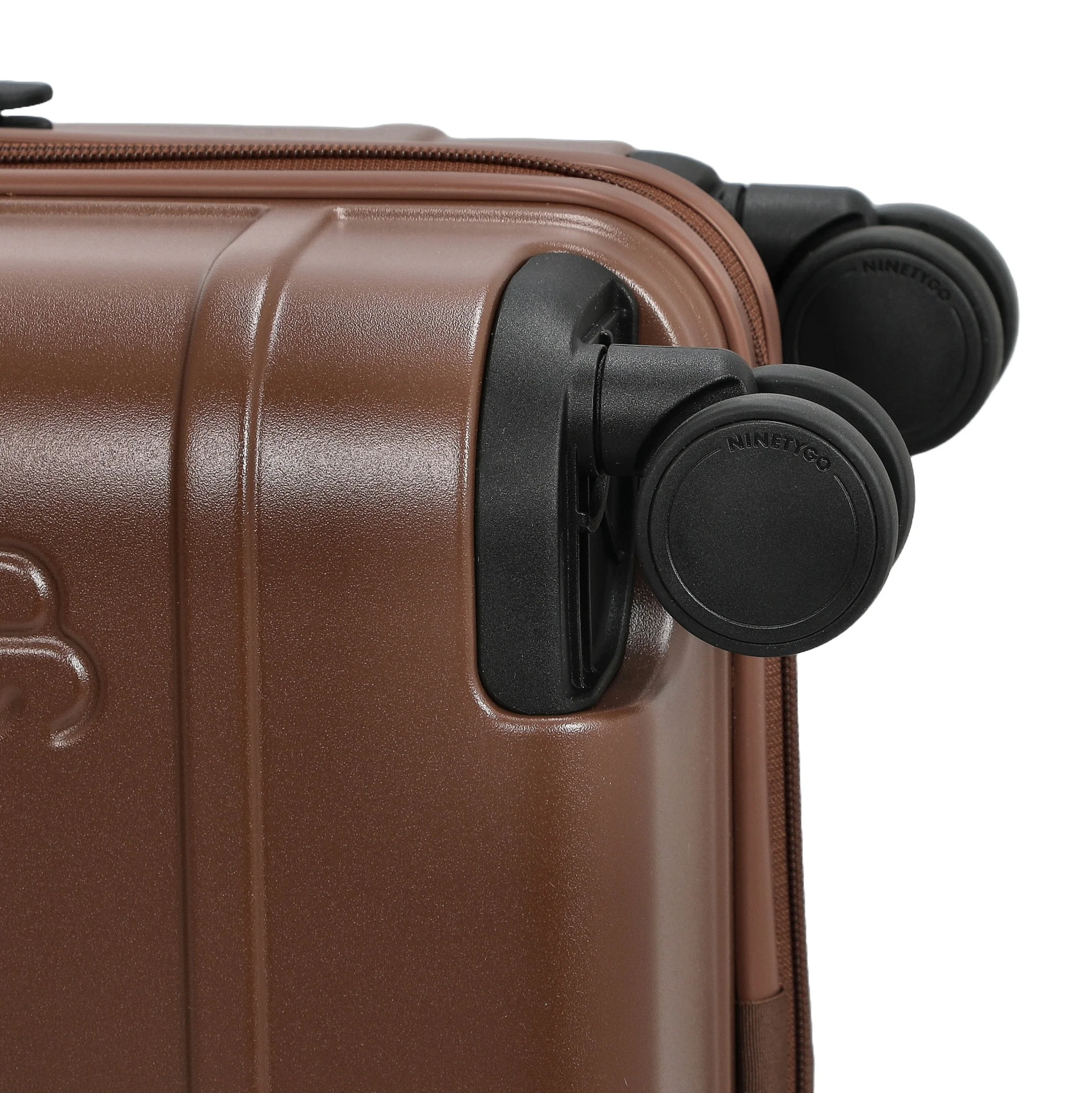 NINETYGO Modern - 4-Rollen-Kabinentrolley S 55 cm (braun) - Image 9