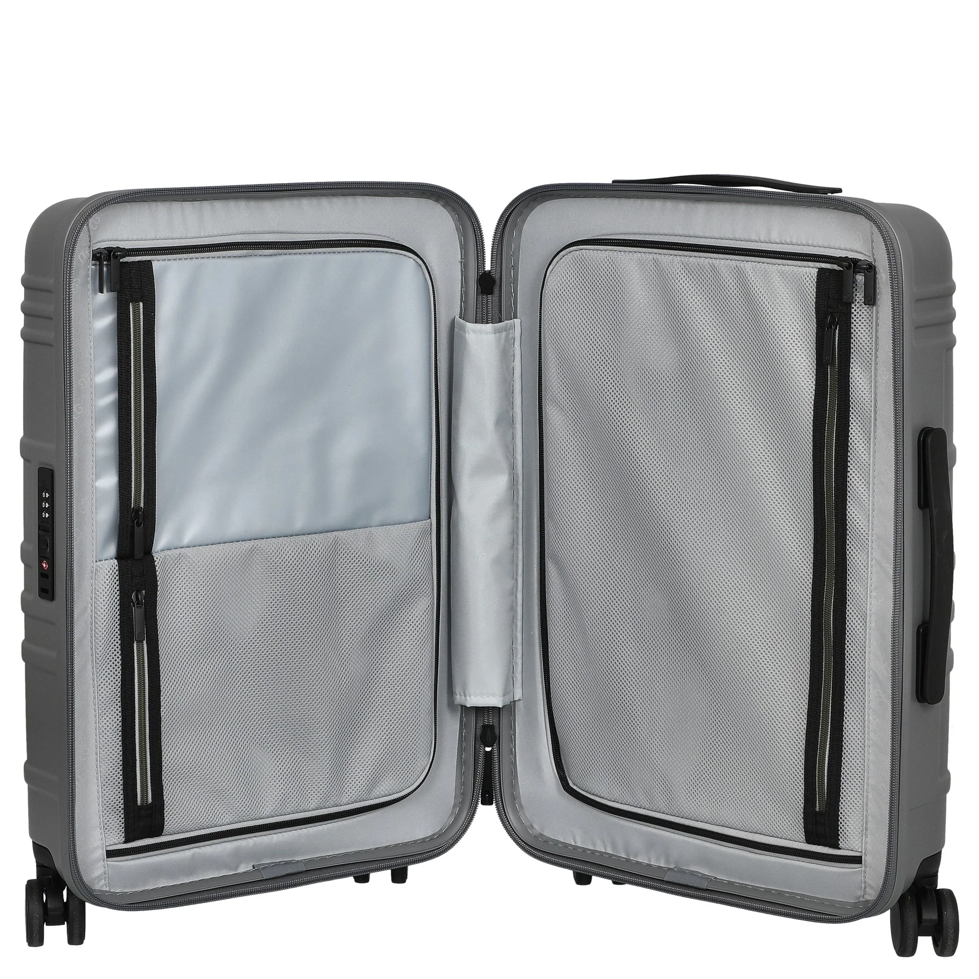 NINETYGO Modern - 4-Rollen-Kabinentrolley S 55 cm (grau) - Image 6