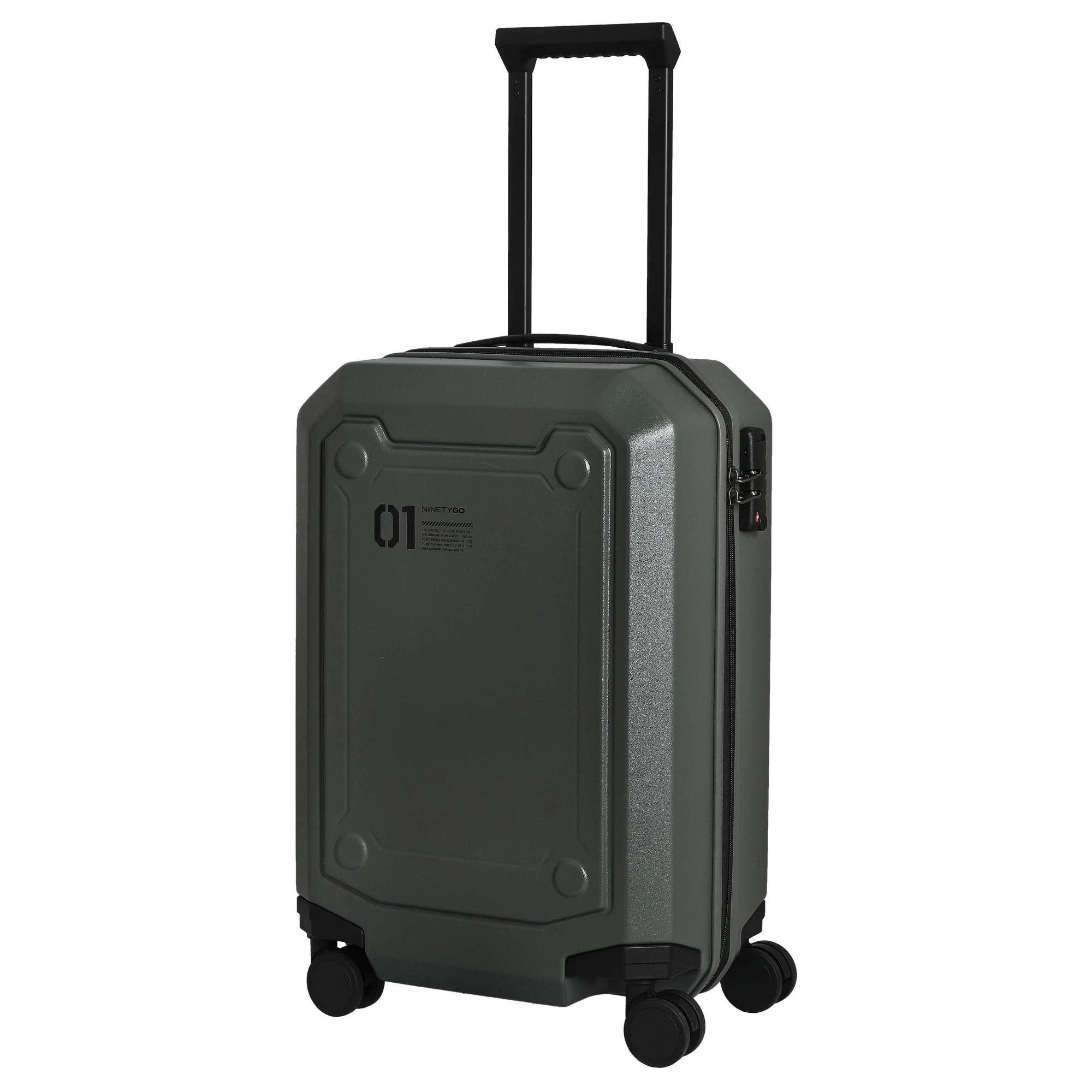 NINETYGO Sahara - 4-Rollen-Kabinentrolley S 55 cm (grün) - Image 2