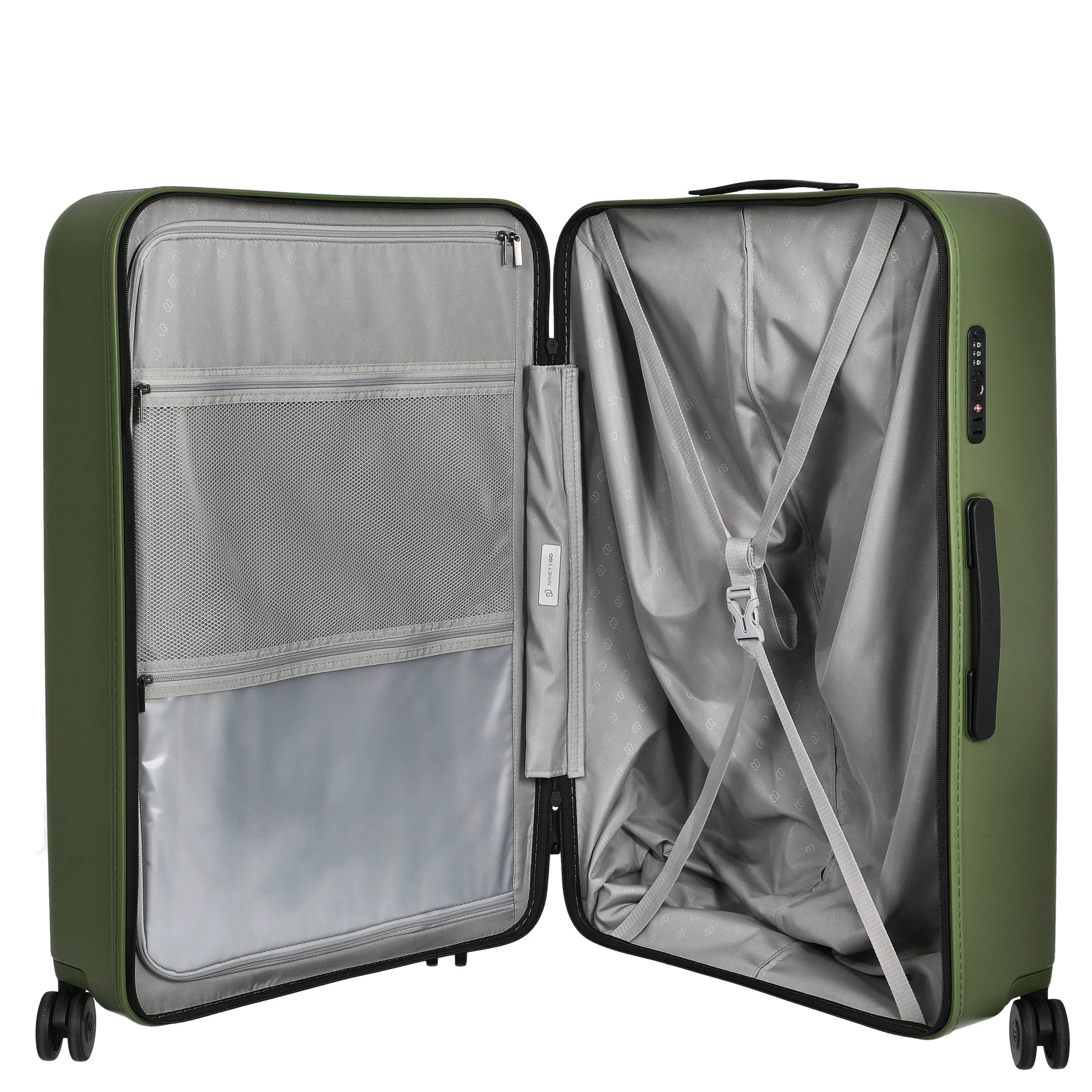 NINETYGO Touch - 4-Rollen-Trolley L 77.5 cm (grün) - Image 6