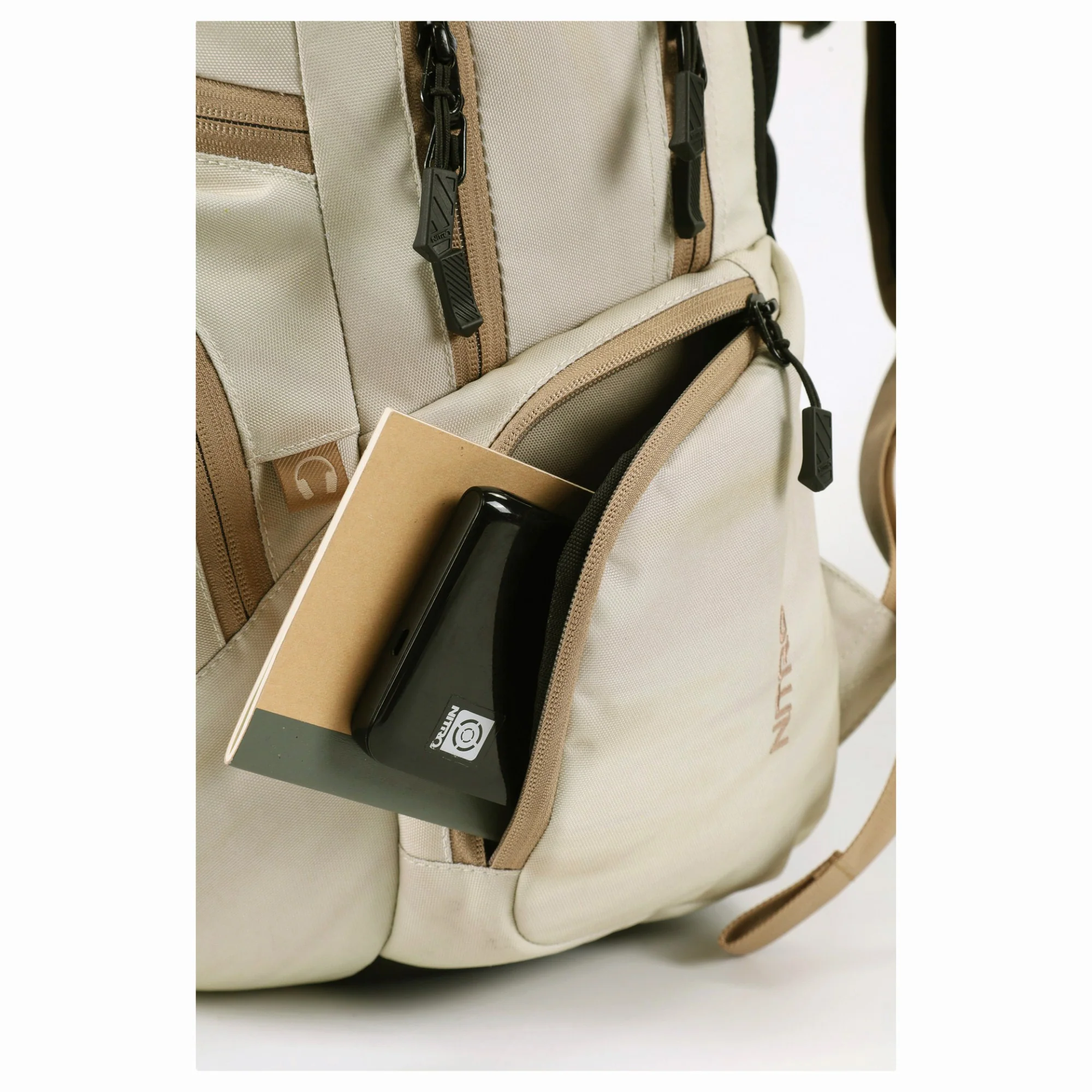 Nitro Scrambler - Laptoprucksack 15" 47 cm (dune) - Image 6