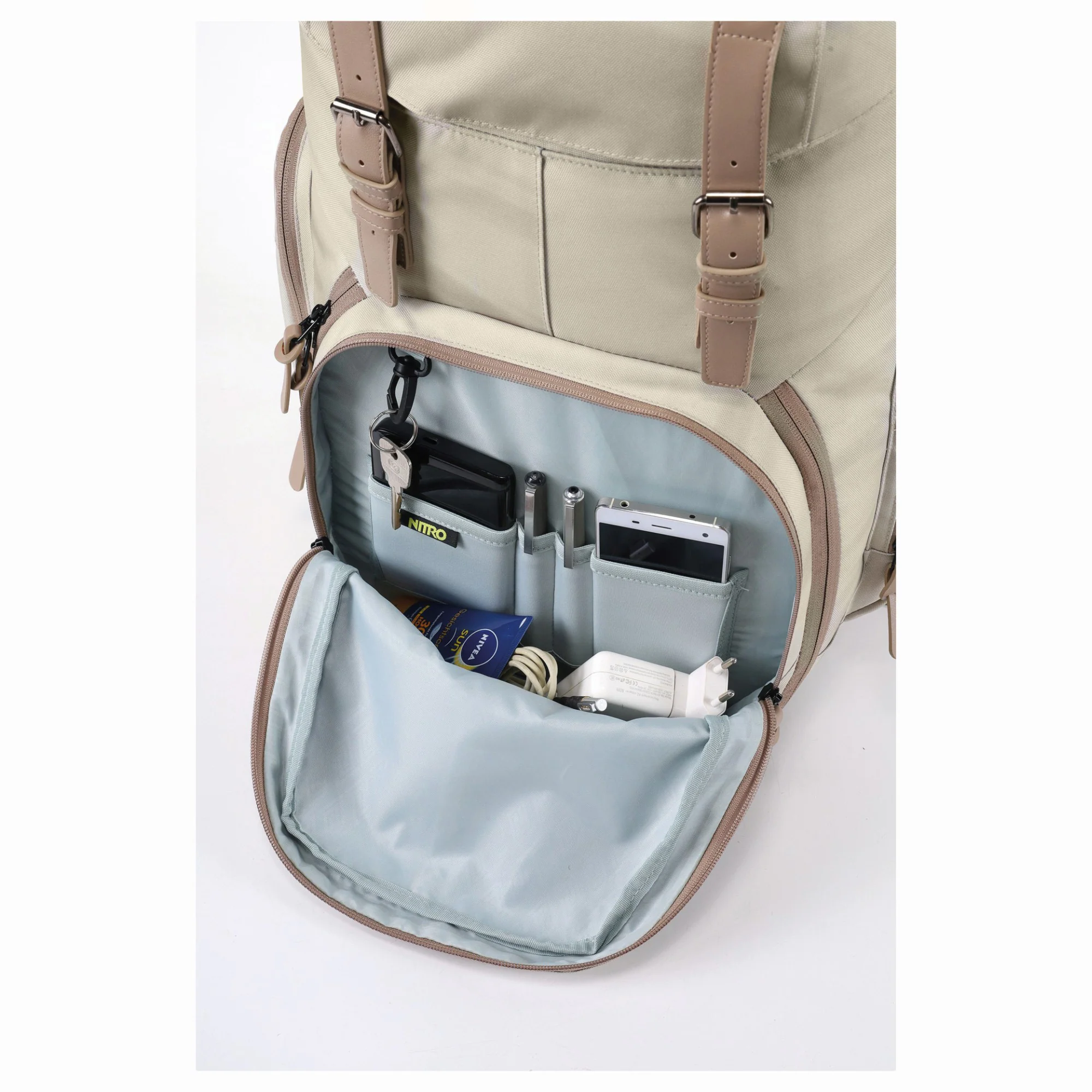 Nitro Weekender - Reiserucksack 55 cm (dune) - Image 5